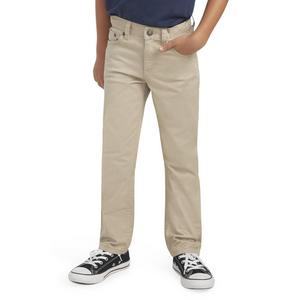 Levi's 511 Slim Fit Soft Brushed Little Boys' Beige Sueded Pants