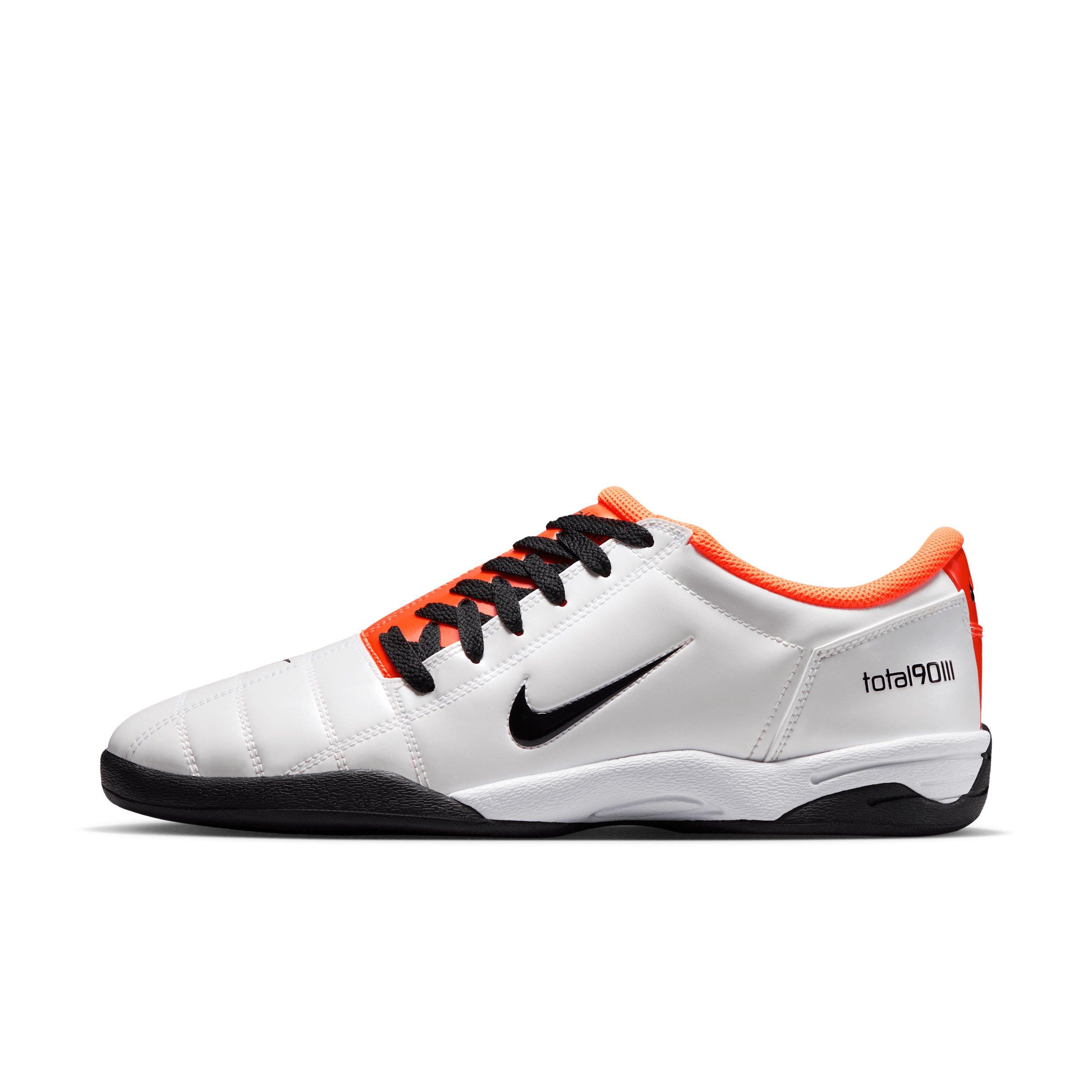 Nike Total 90 "White/Total Orange/Black" Men's Shoe - WHITE/ORANGE/BLACK Thumbnail View 2