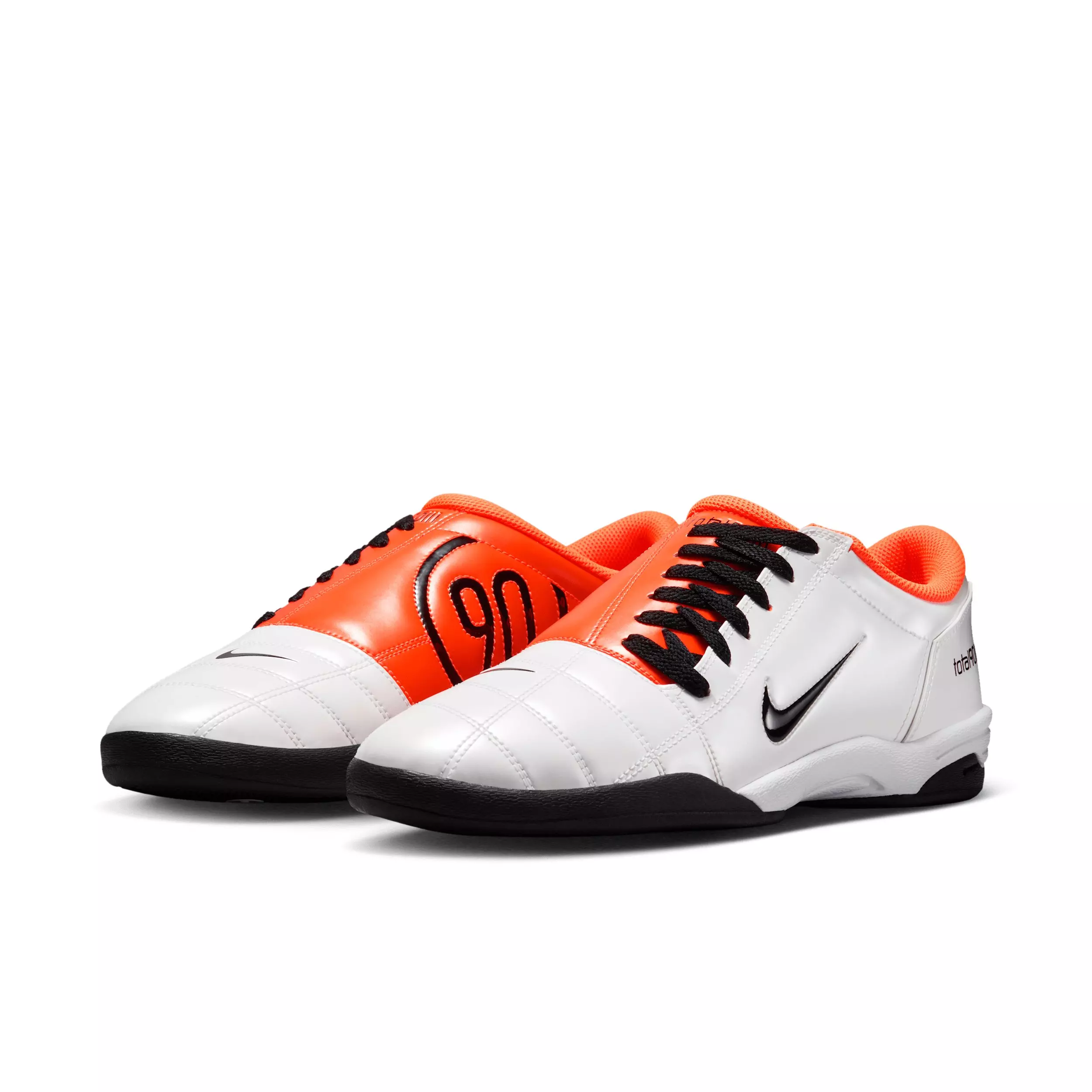 Nike Total 90 "White/Total Orange/Black" Men's Shoe - WHITE/ORANGE/BLACK