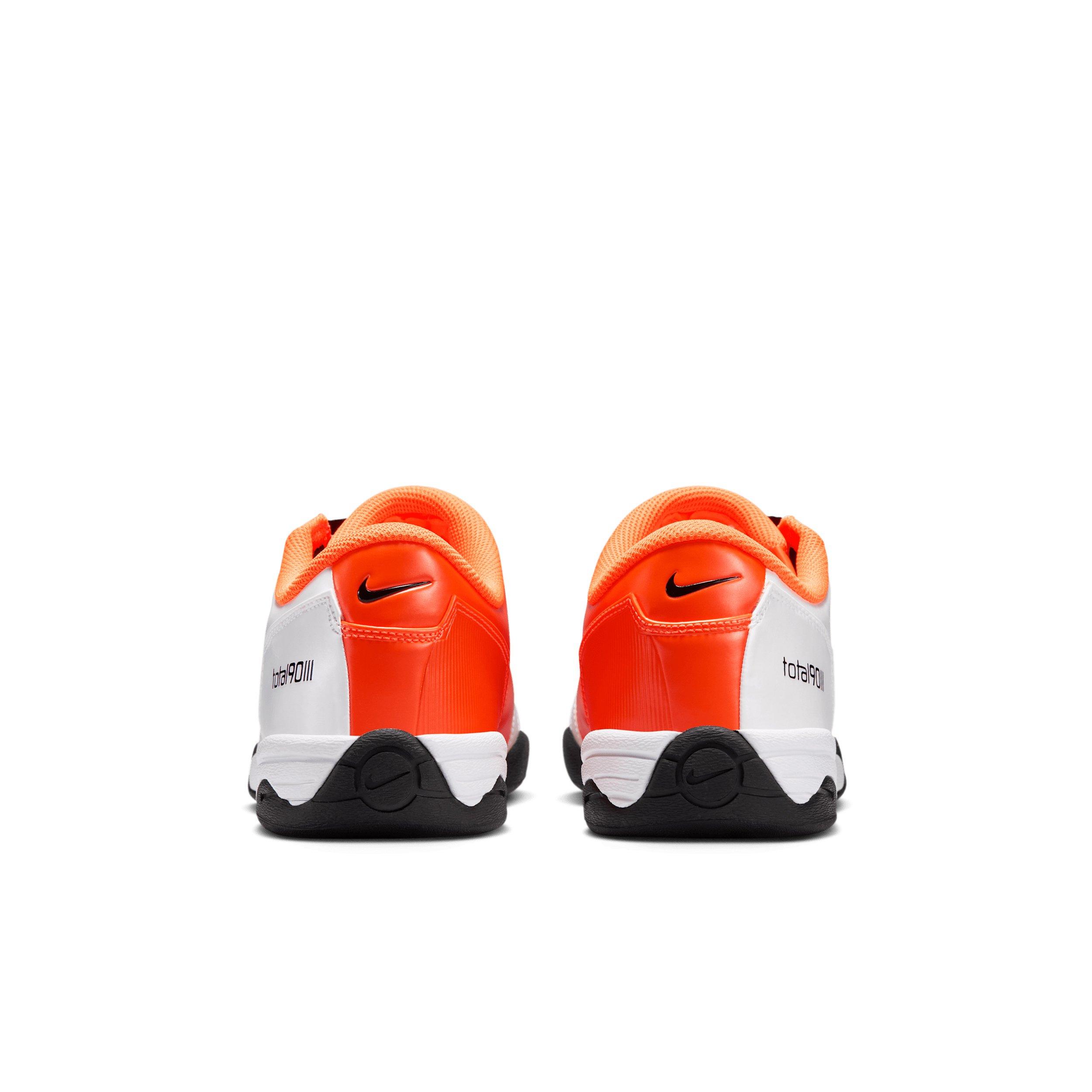 Nike Total 90 "White/Total Orange/Black" Men's Shoe - WHITE/ORANGE/BLACK Thumbnail View 5