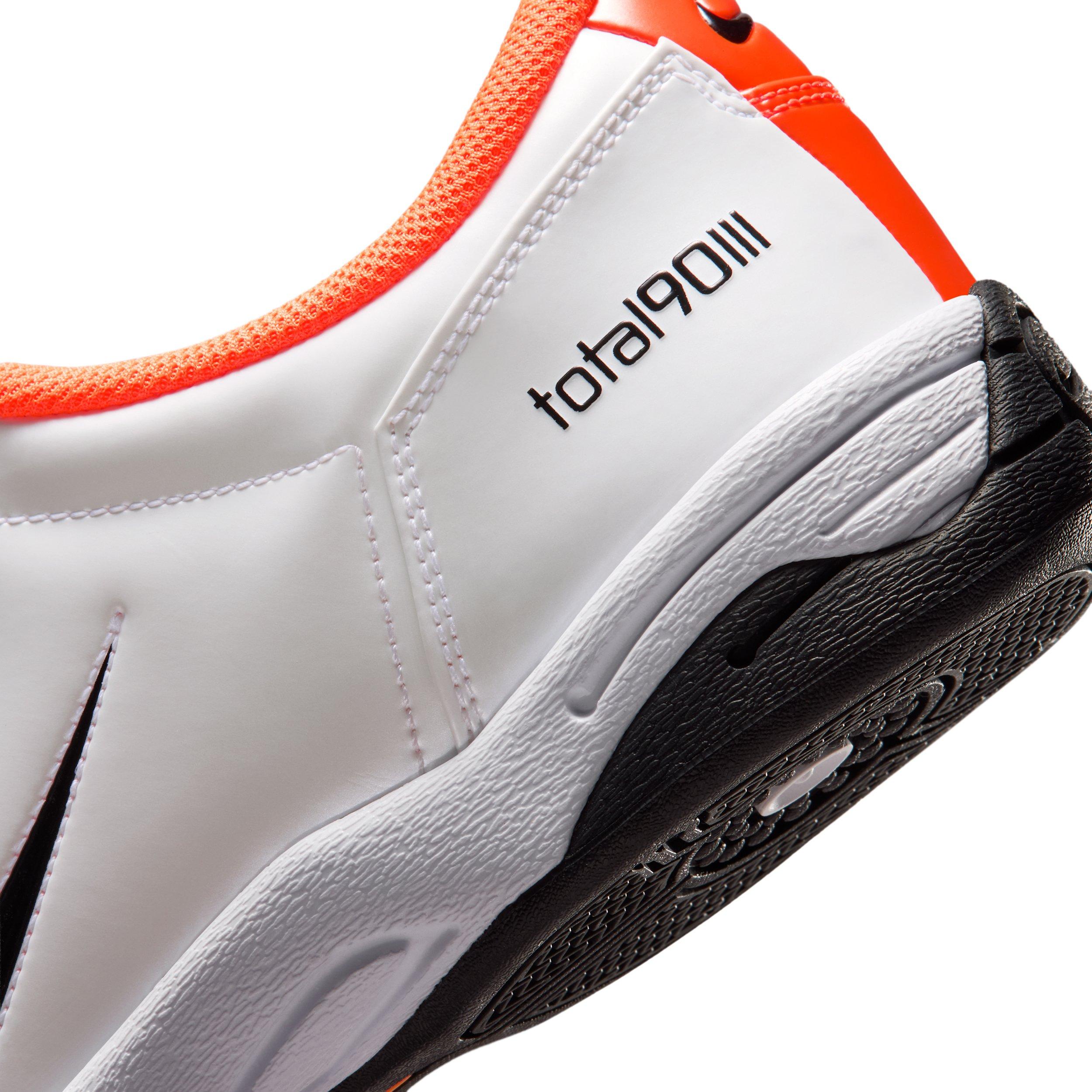 Nike Total 90 "White/Total Orange/Black" Men's Shoe - WHITE/ORANGE/BLACK Thumbnail View 8