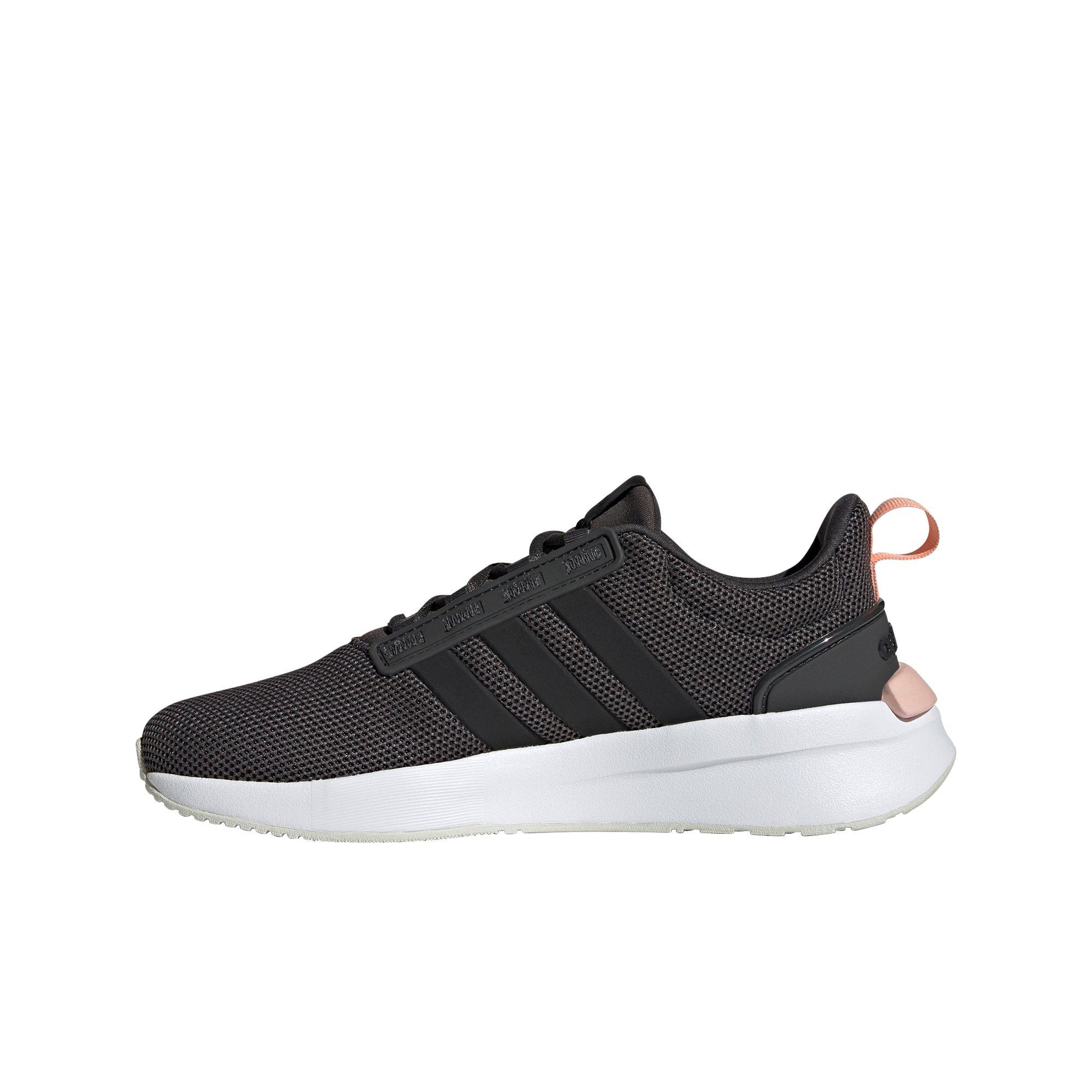 adidas Racer TR21 "Carbon/Core Black/Vapour Pink" Women's Running Shoe - BLACK/PINK Thumbnail View 2