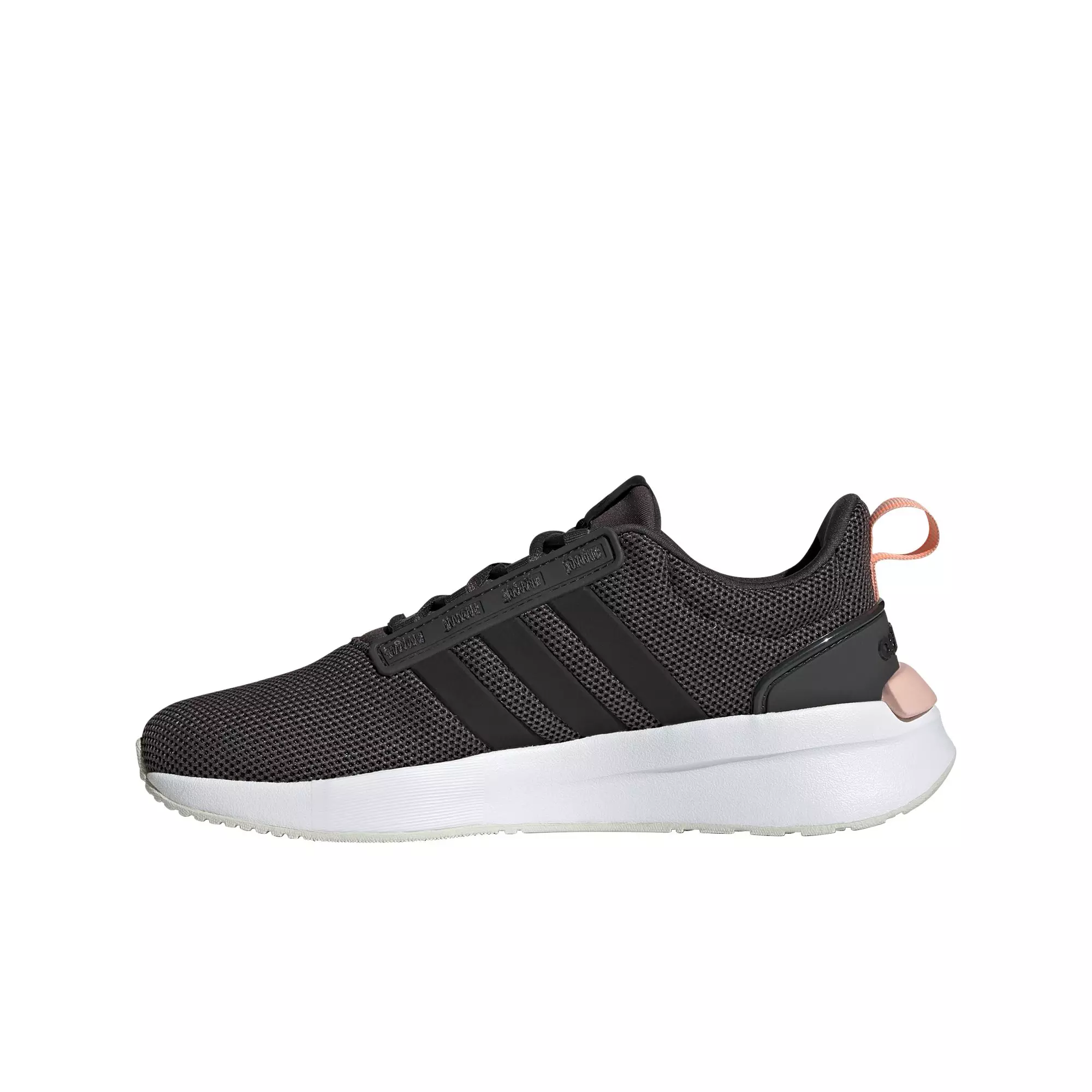 adidas Racer TR21 "Carbon/Core Black/Vapour Pink" Women's Running Shoe - BLACK/PINK