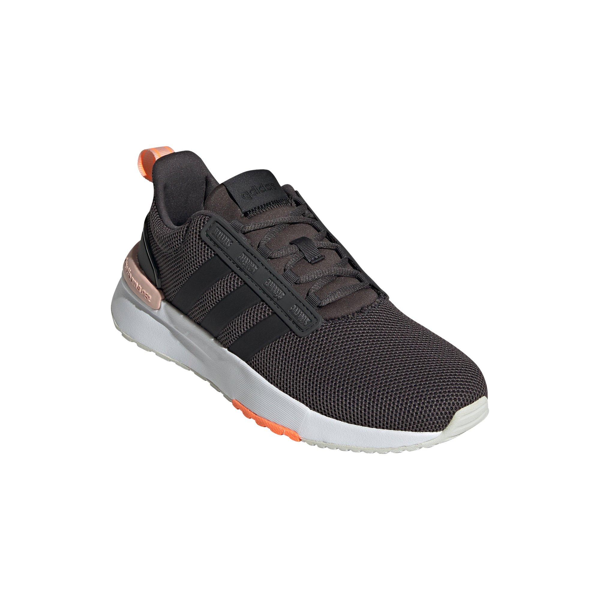 adidas Racer TR21 "Carbon/Core Black/Vapour Pink" Women's Running Shoe - BLACK/PINK Thumbnail View 3