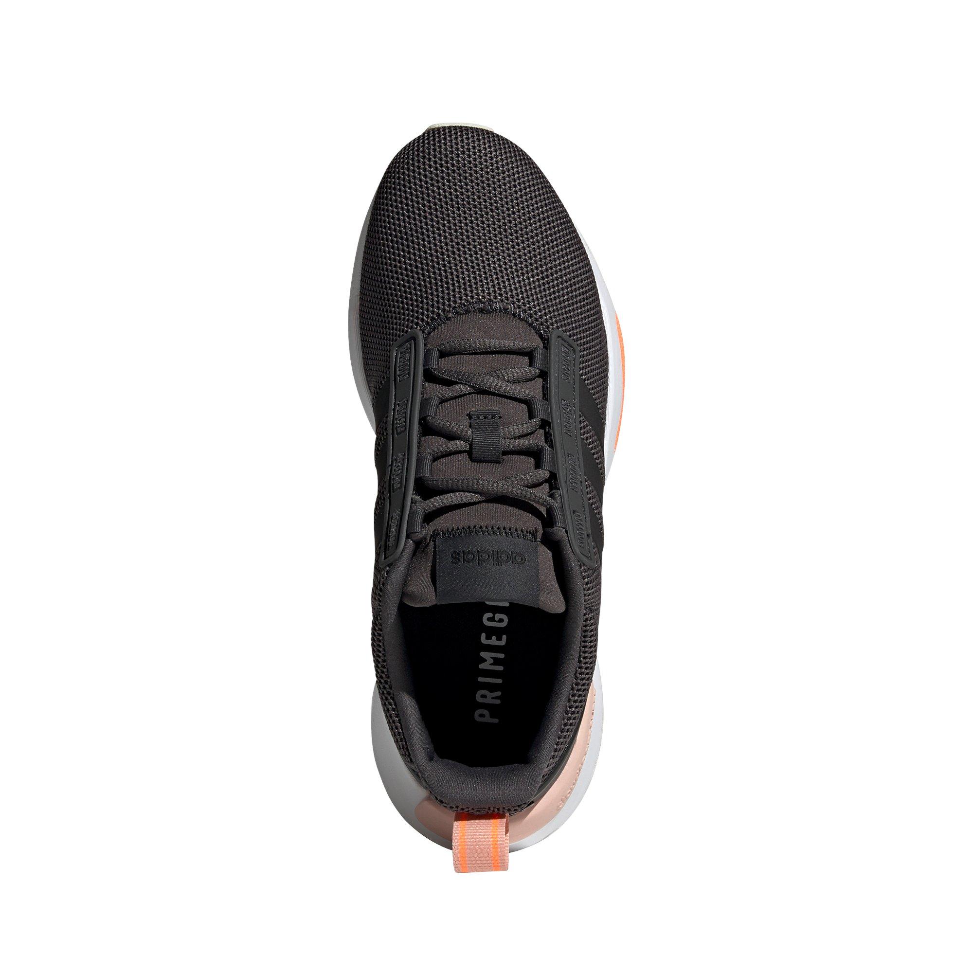 adidas Racer TR21 "Carbon/Core Black/Vapour Pink" Women's Running Shoe - BLACK/PINK Thumbnail View 5