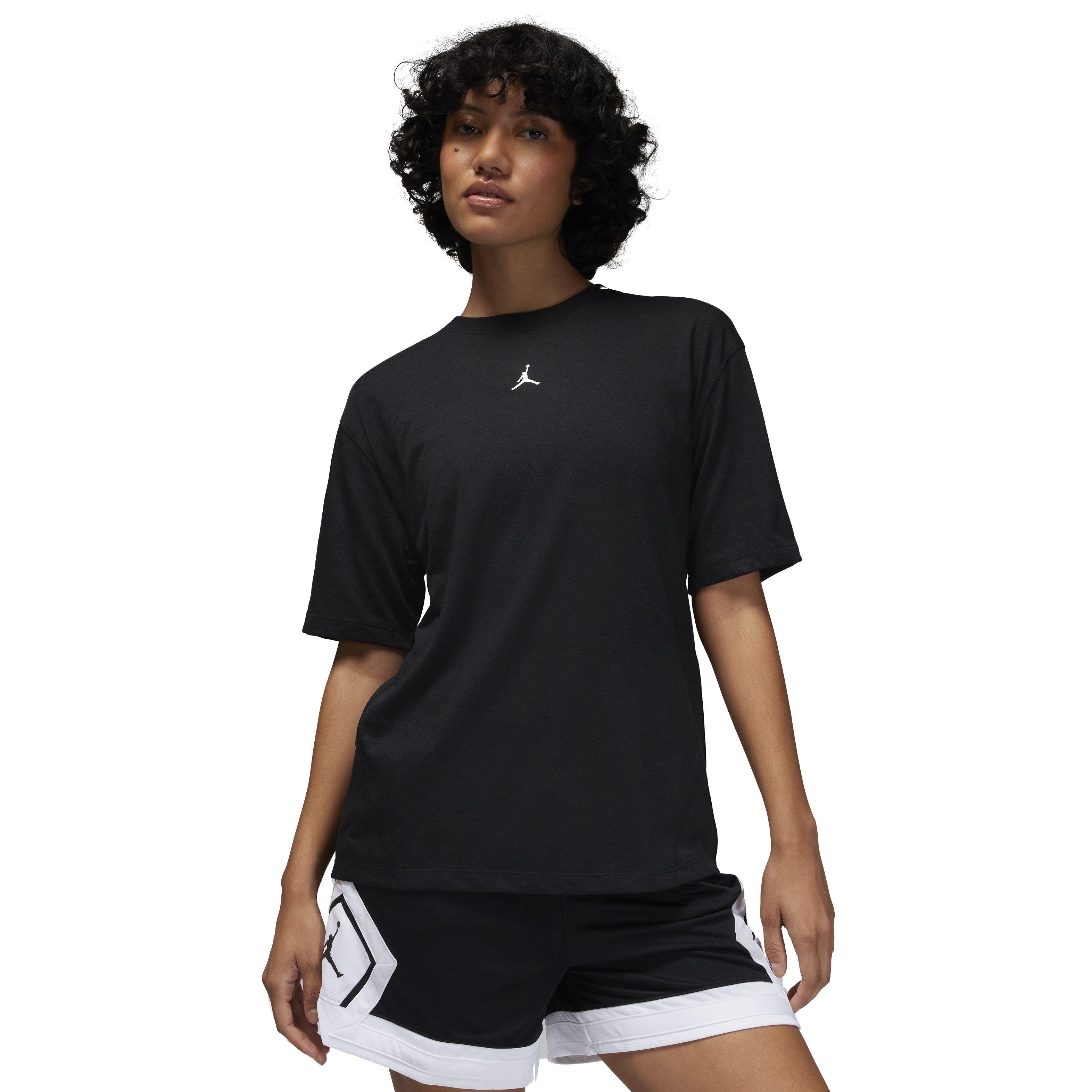 Jordan Women's Sport Diamond Short-Sleeve Top - BLACK Thumbnail View 1