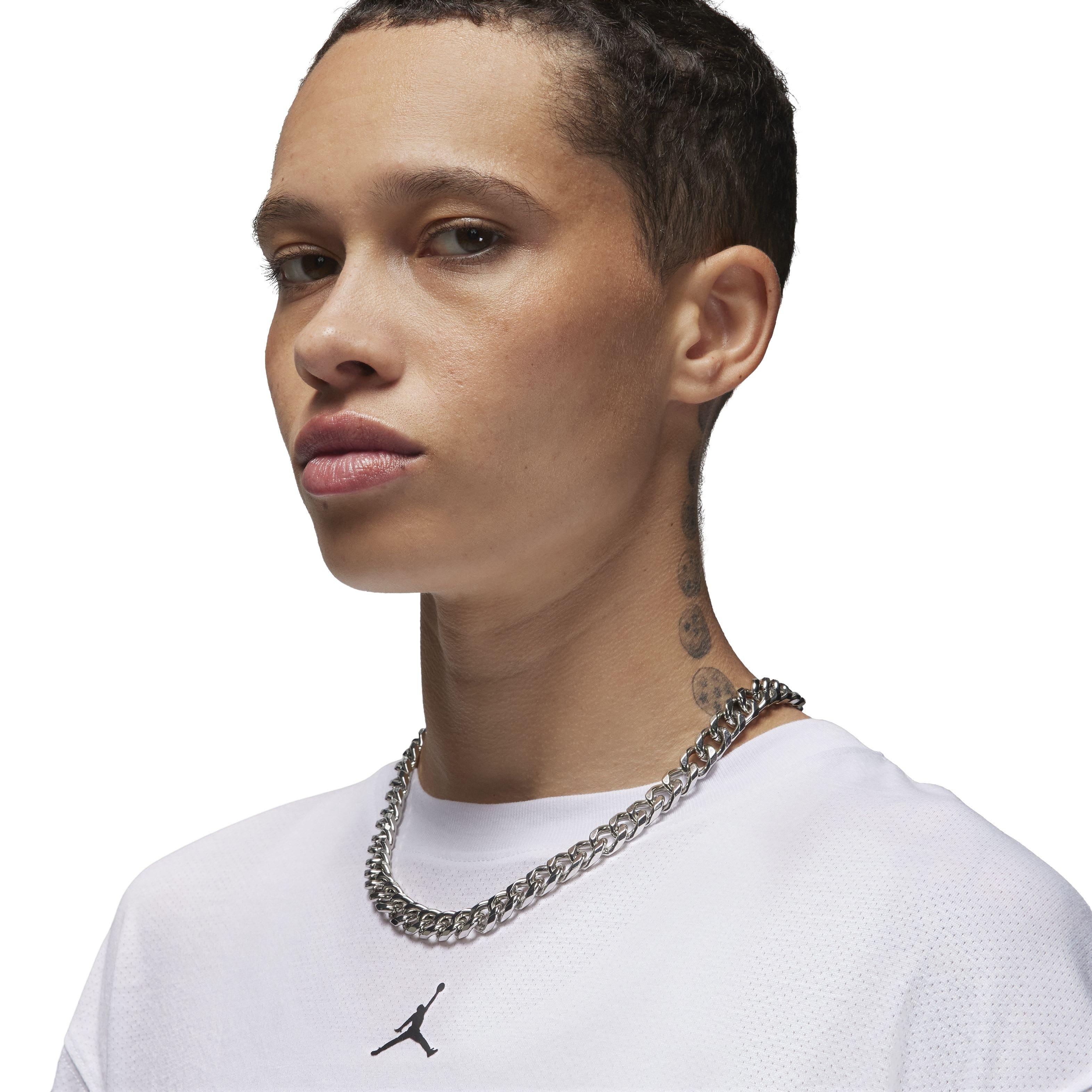 Jordan Women's Sport Diamond Short-Sleeve Top - WHITE Thumbnail View 3