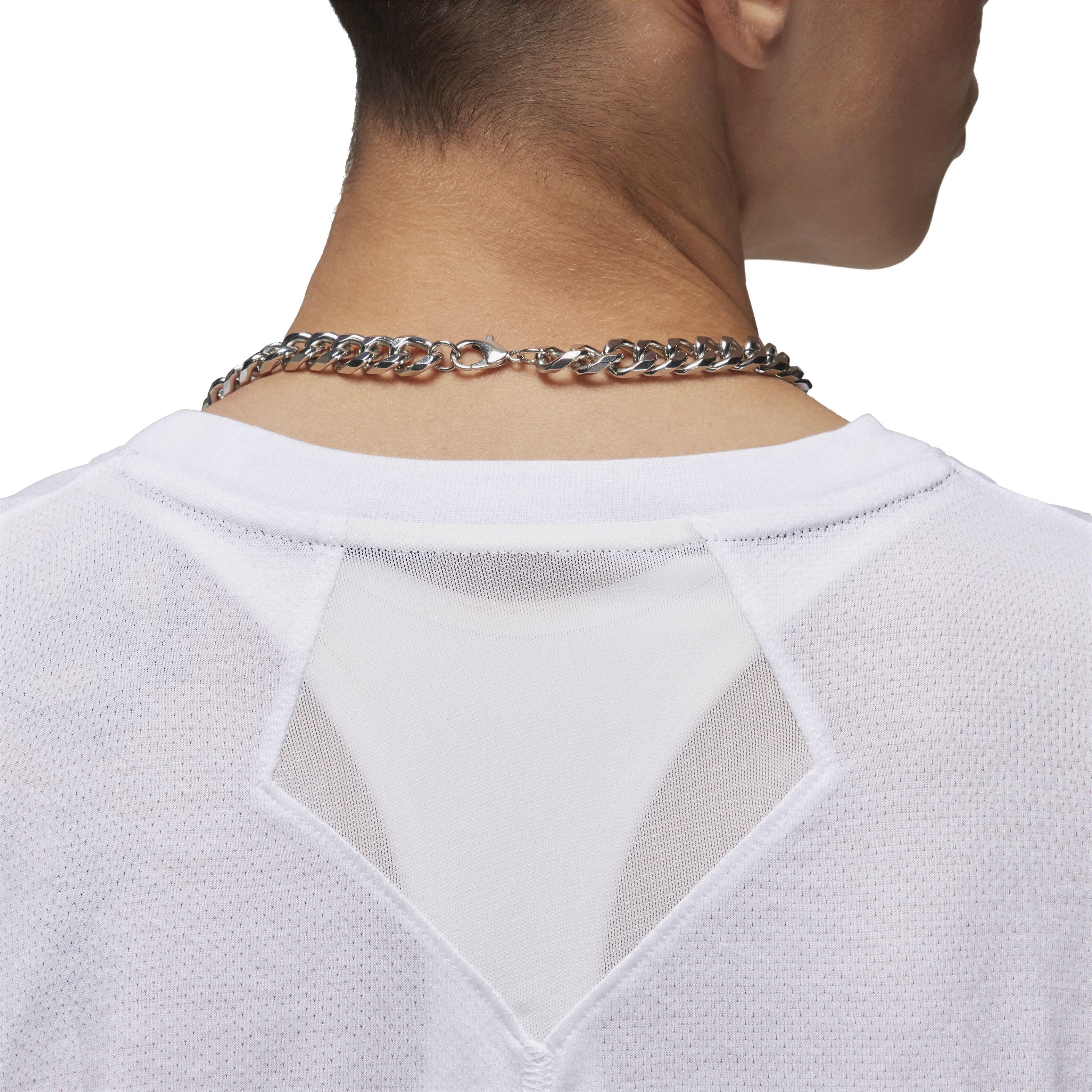 Jordan Women's Sport Diamond Short-Sleeve Top - WHITE Thumbnail View 4