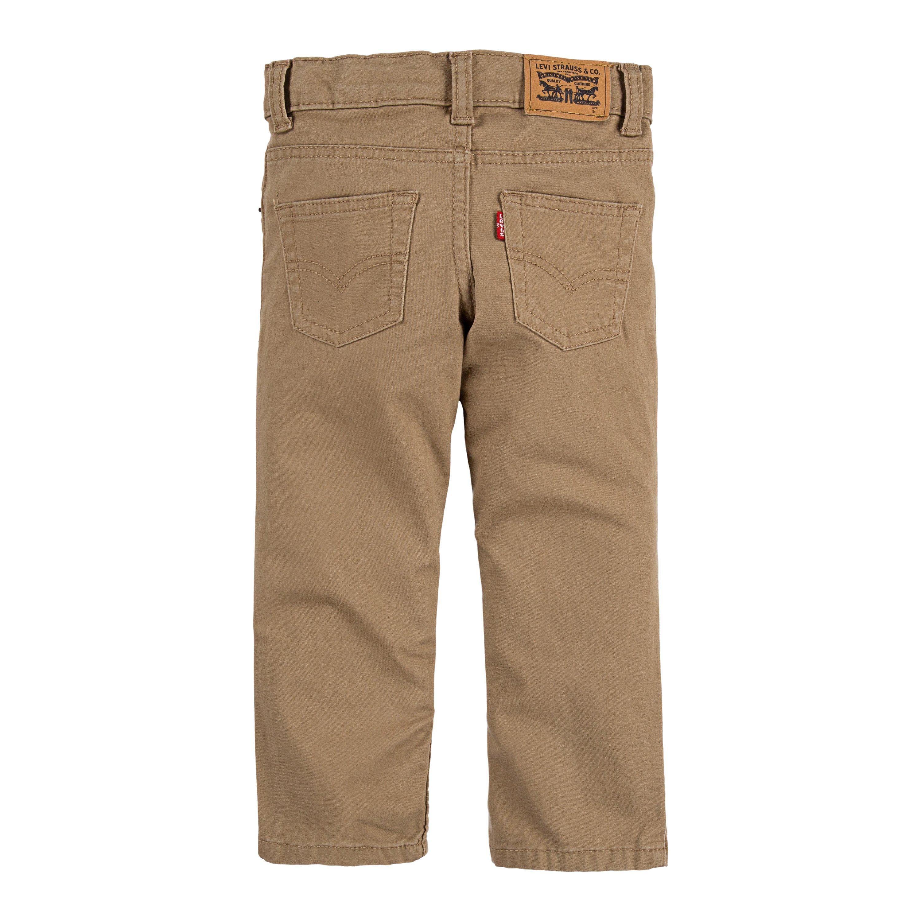 Levi's 511 Slim Fit Soft Brushed Toddler Boys' Gold Sueded Pants