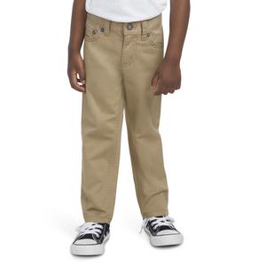 Levi's 511 Slim Fit Soft Brushed Toddler Boys' Gold Sueded Pants