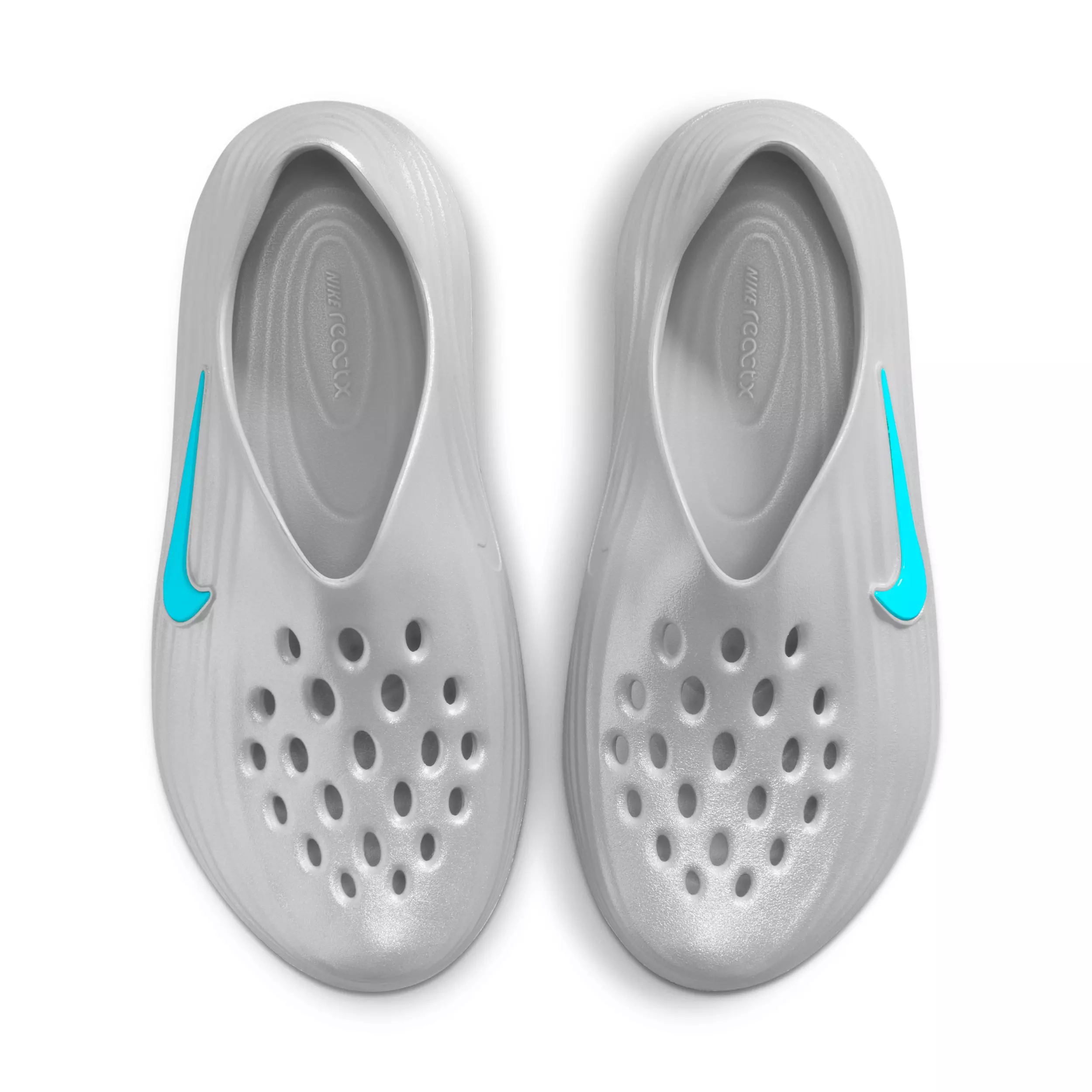 Nike ReactX Rejuven8 "Metallic Silver/Gamma Blue/Black" Men's Shoe - SILVER/BLUE/BLACK