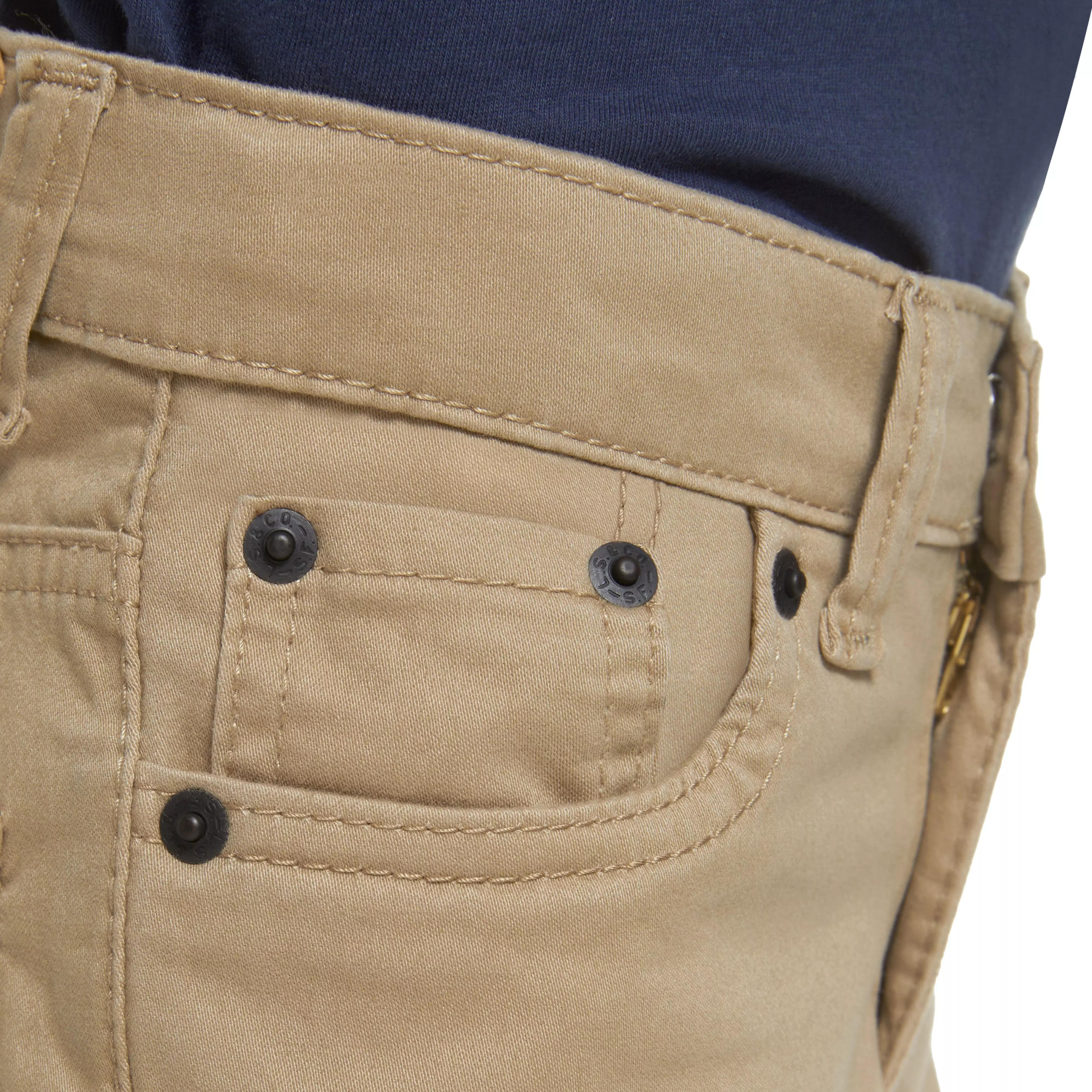 Levi's 511 Slim Fit Soft Brushed Little Boys' Sueded Pants - Gold - GOLD