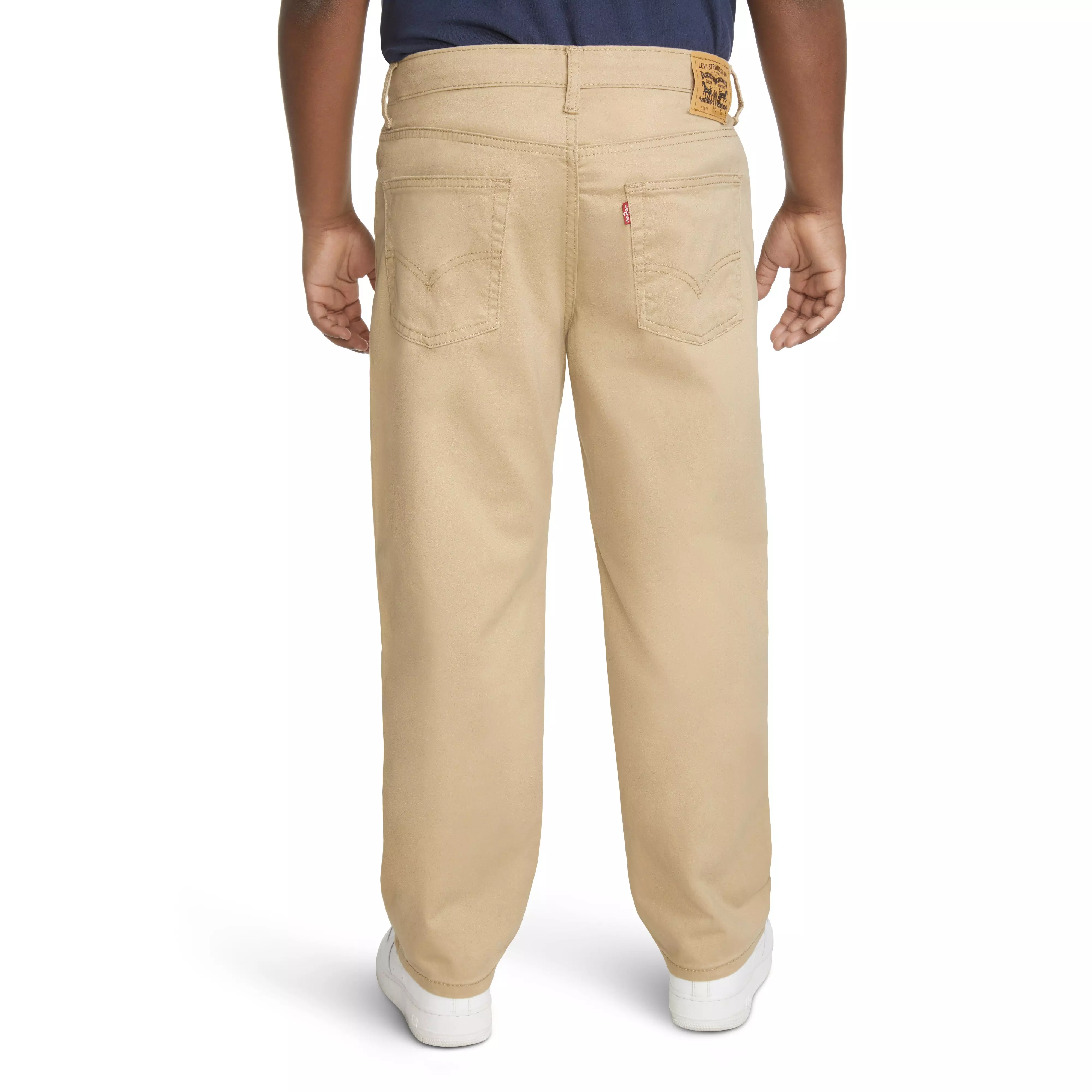 Levi's Big Boys' 511 Slim Fit Soft Brushed Sueded Pants - Gold - GOLD