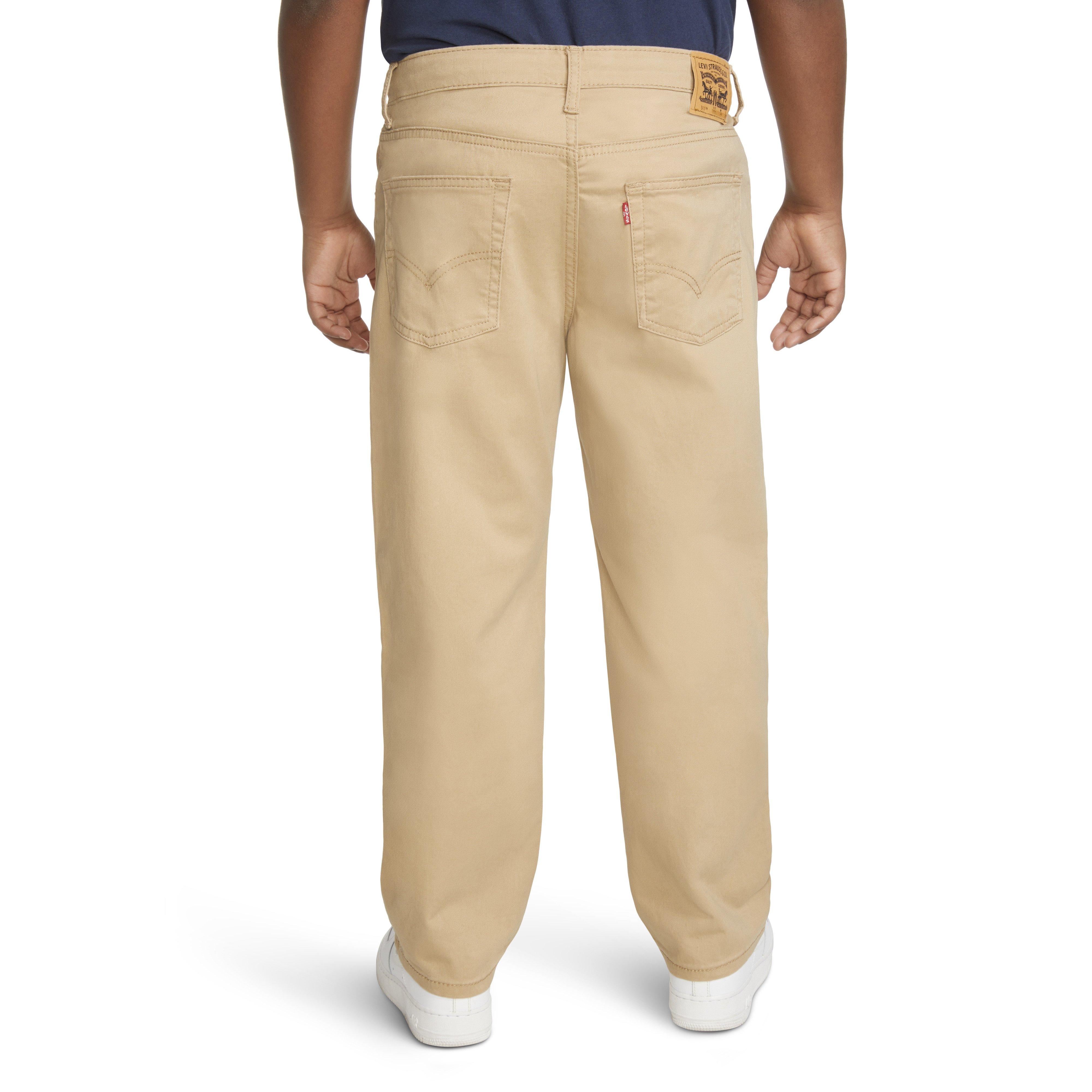 Levi's 511 Slim Fit Soft Brushed Big Boys' Gold Sueded Pants
