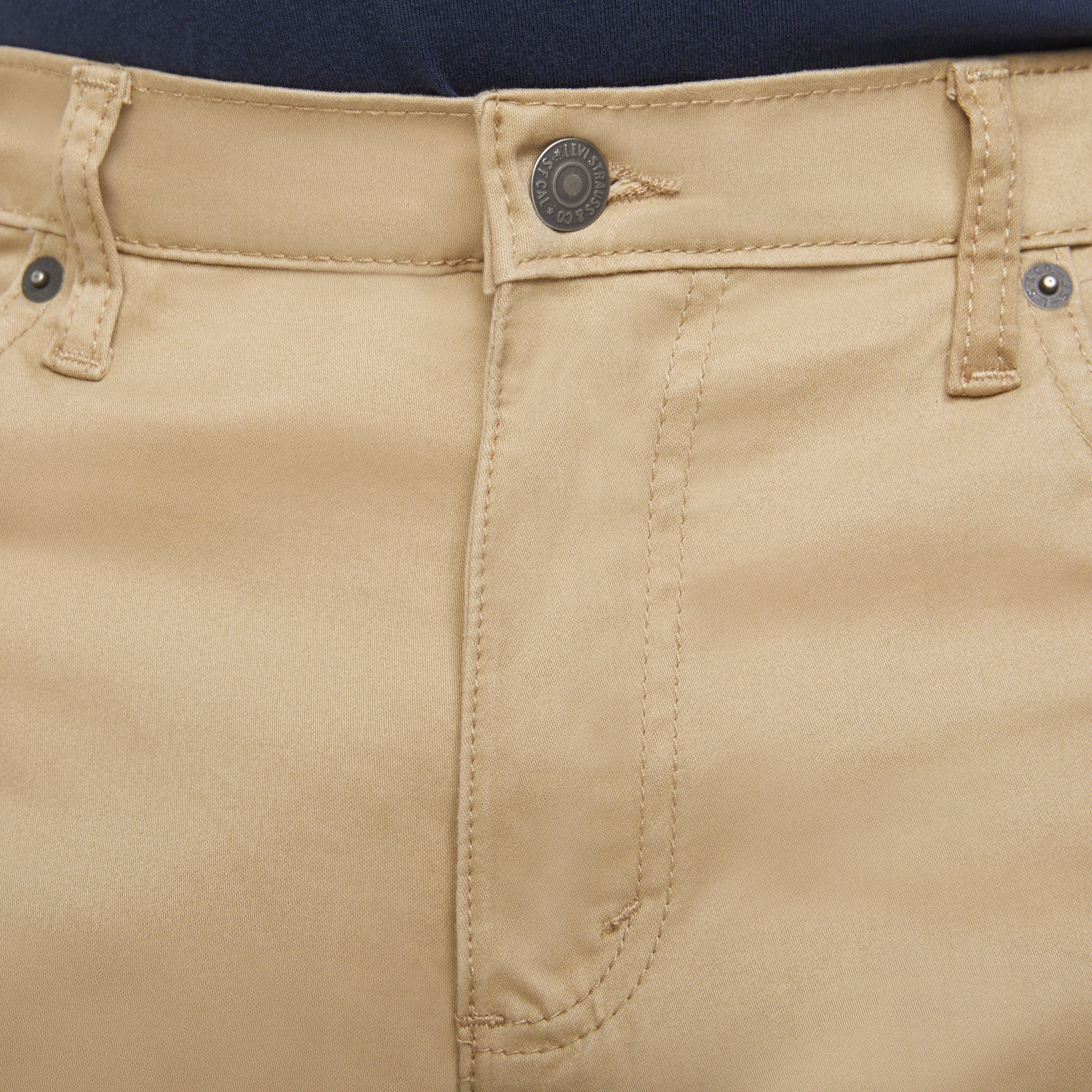 Levi's Big Boys' 511 Slim Fit Soft Brushed Sueded Pants - Gold - GOLD Thumbnail View 4