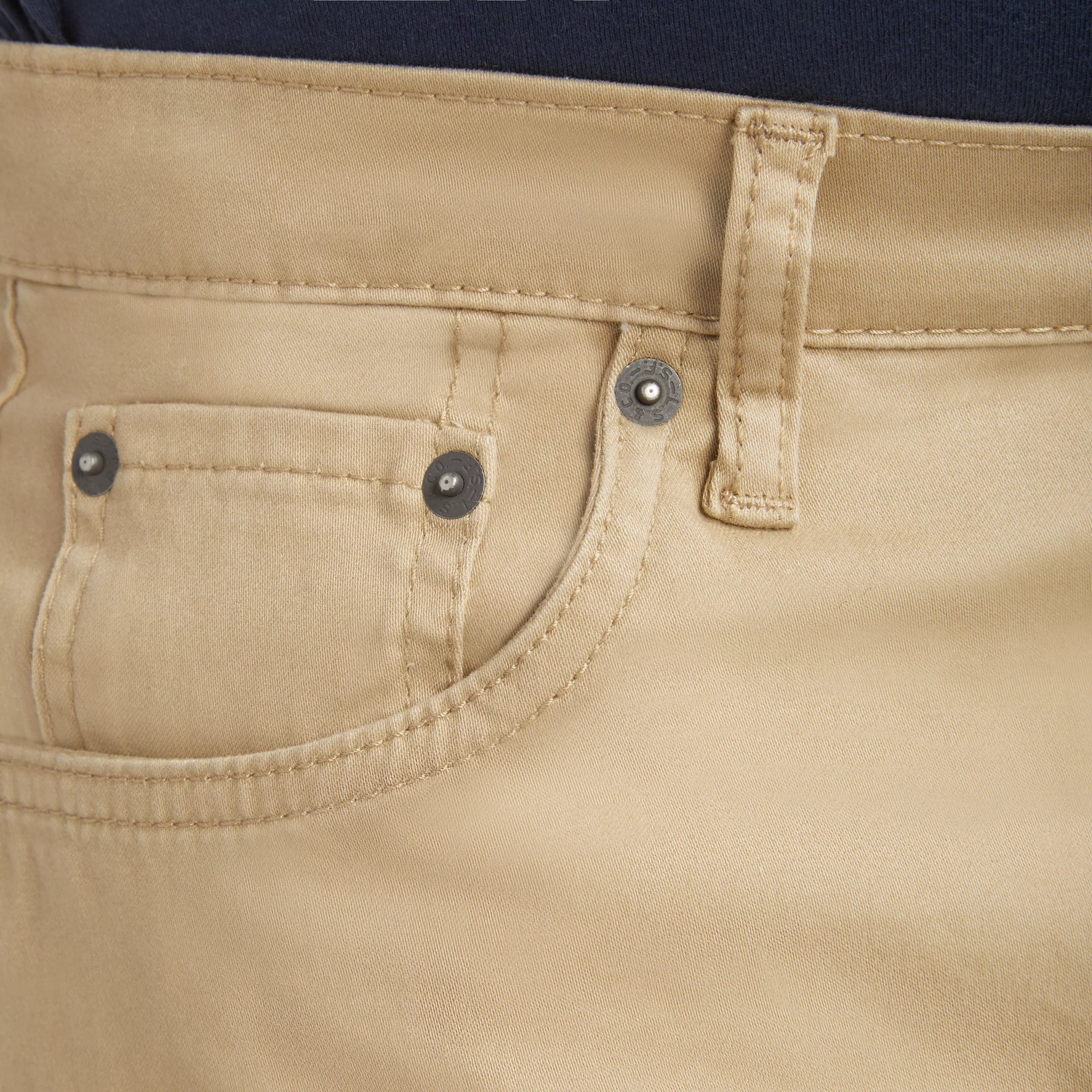 Levi's Big Boys' 511 Slim Fit Soft Brushed Sueded Pants - Gold - GOLD