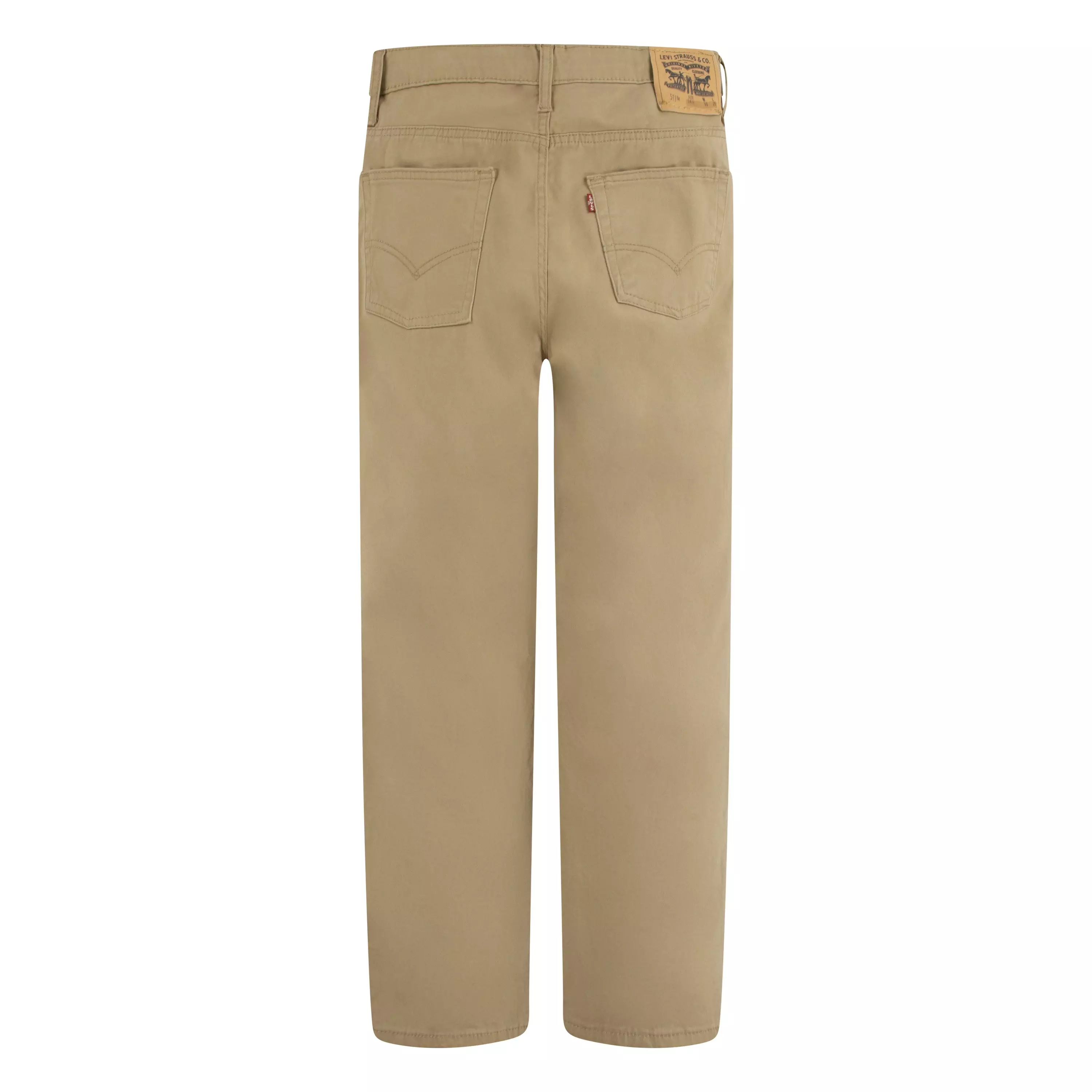 Levi's Big Boys' 511 Slim Fit Soft Brushed Sueded Pants - Gold - GOLD