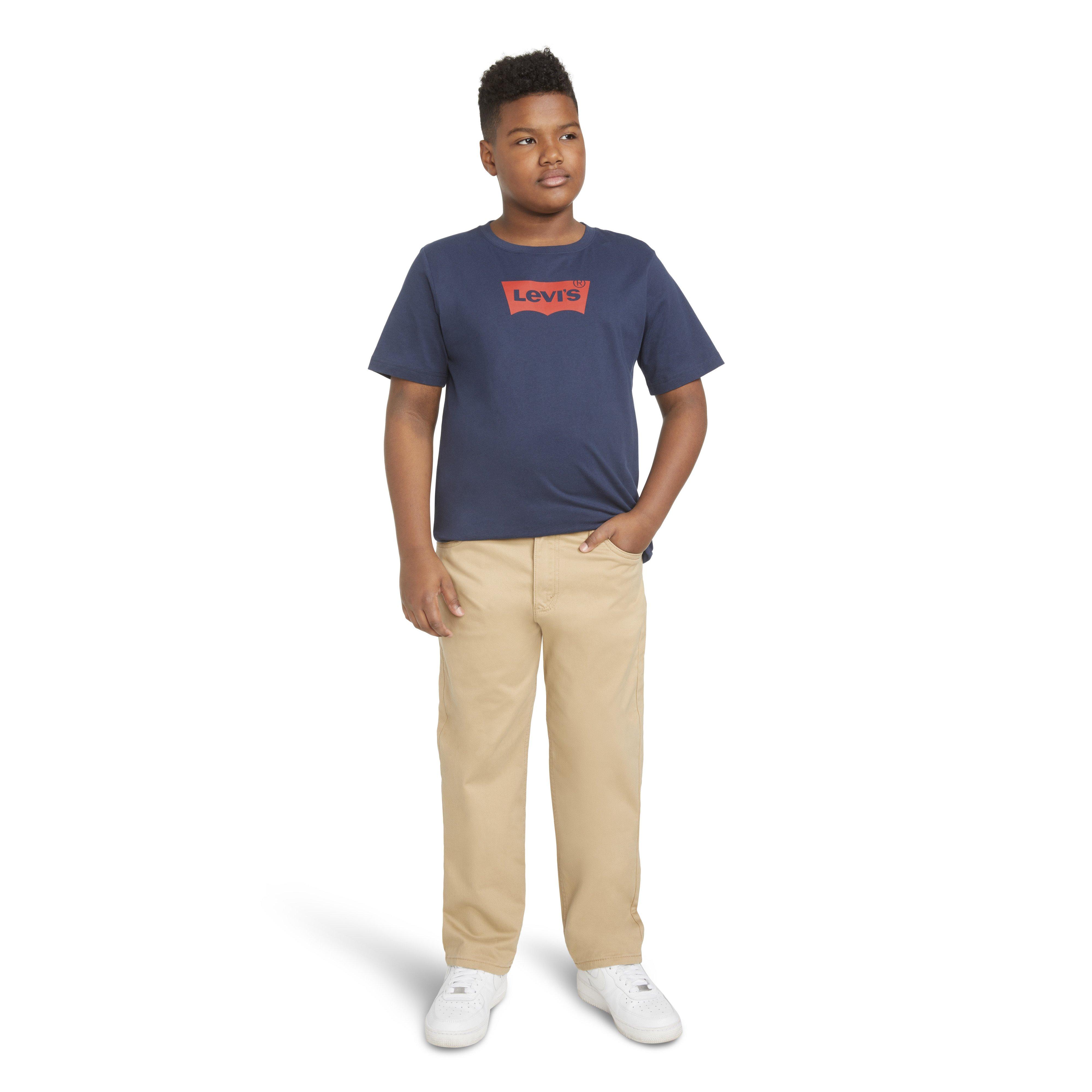Levi's Big Boys' 511 Slim Fit Soft Brushed Sueded Pants - Gold - GOLD Thumbnail View 10
