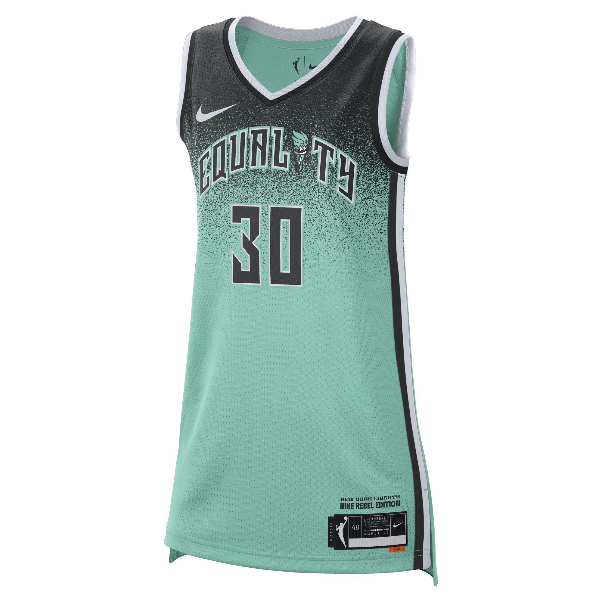 Nike Women's Equality New York Liberty 2023 Dri-FIT WNBA Victory Jersey - STEWART Thumbnail View 1