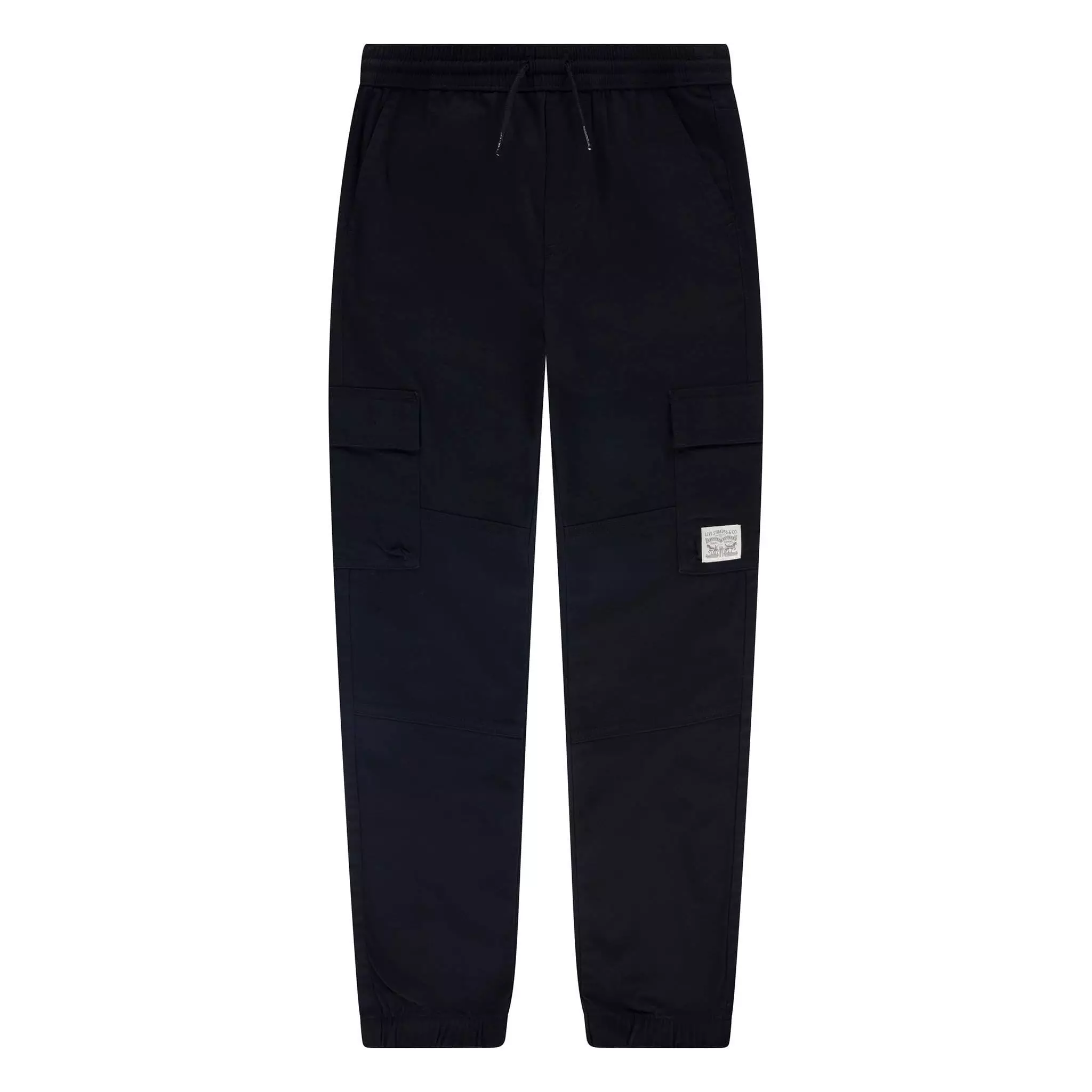 Levi's Big Kids' Relaxed Cargo Black Joggers - BLACK
