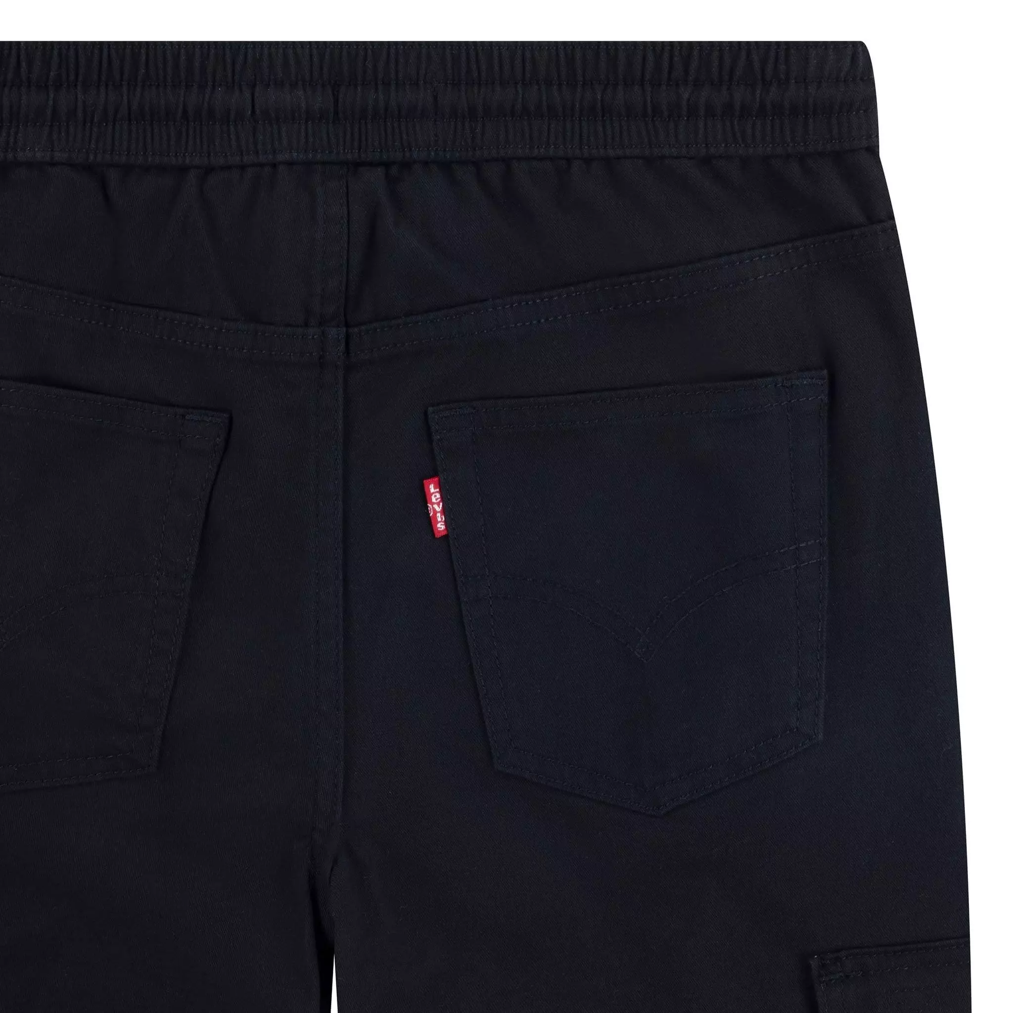 Levi's Big Kids' Relaxed Cargo Joggers -Black - BLACK