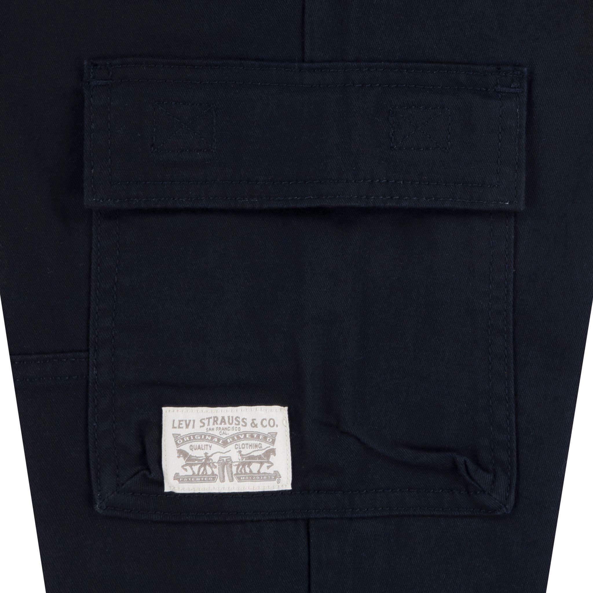 Levi's Relaxed Big Kids' Black Cargo Joggers