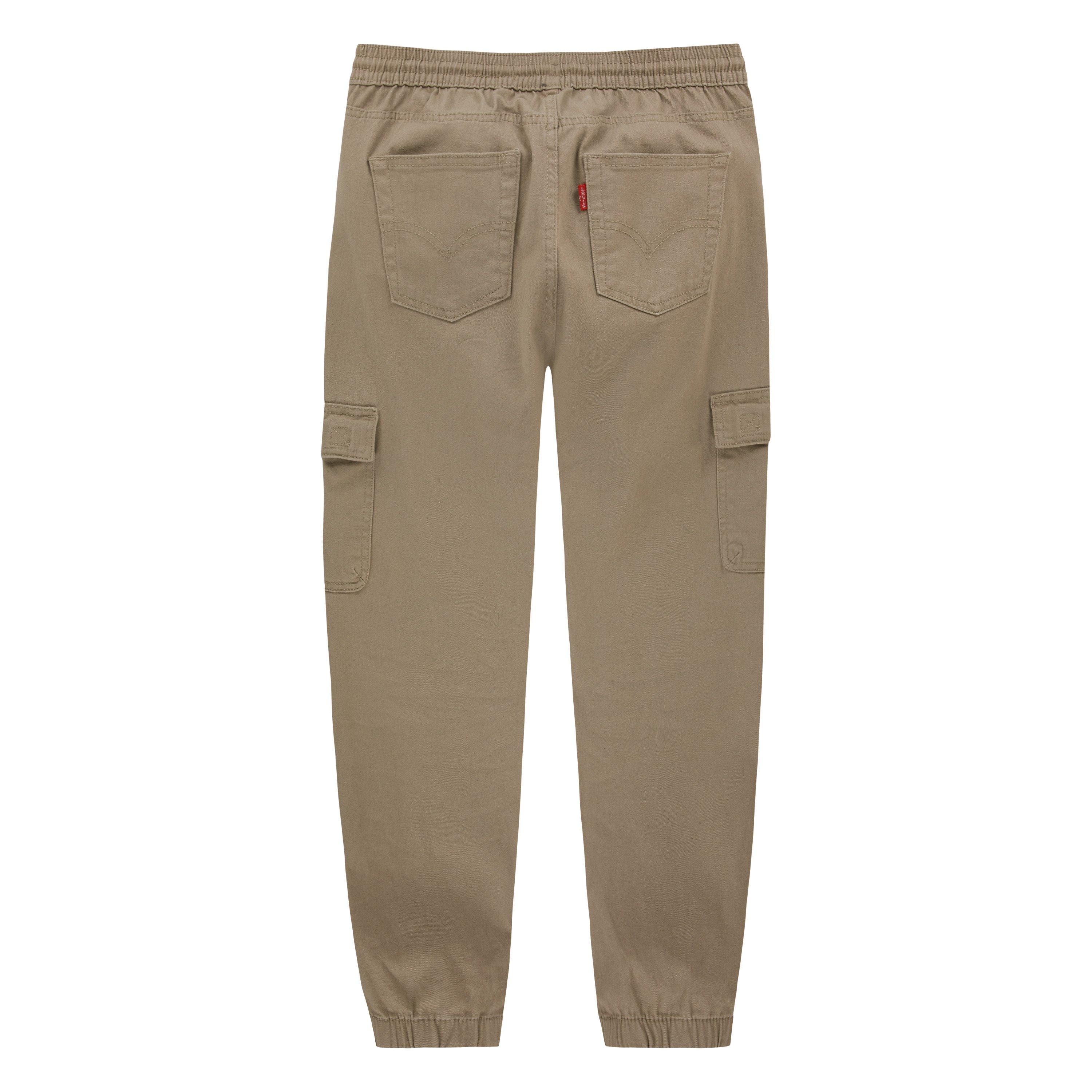 Levi's Relaxed Big Kids' Tan Cargo Joggers