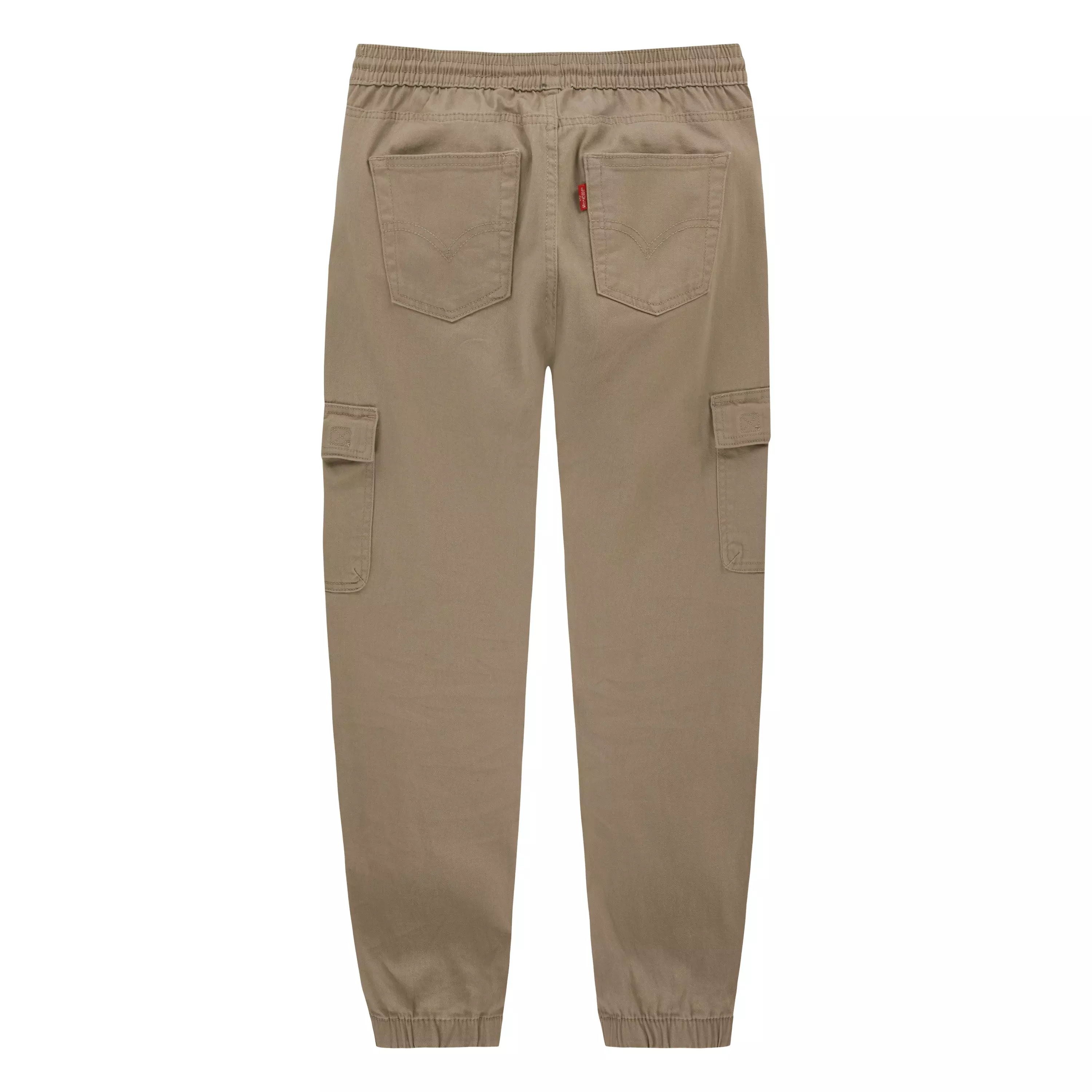 Levi's Relaxed Big Kids' Tan Cargo Joggers - TAN