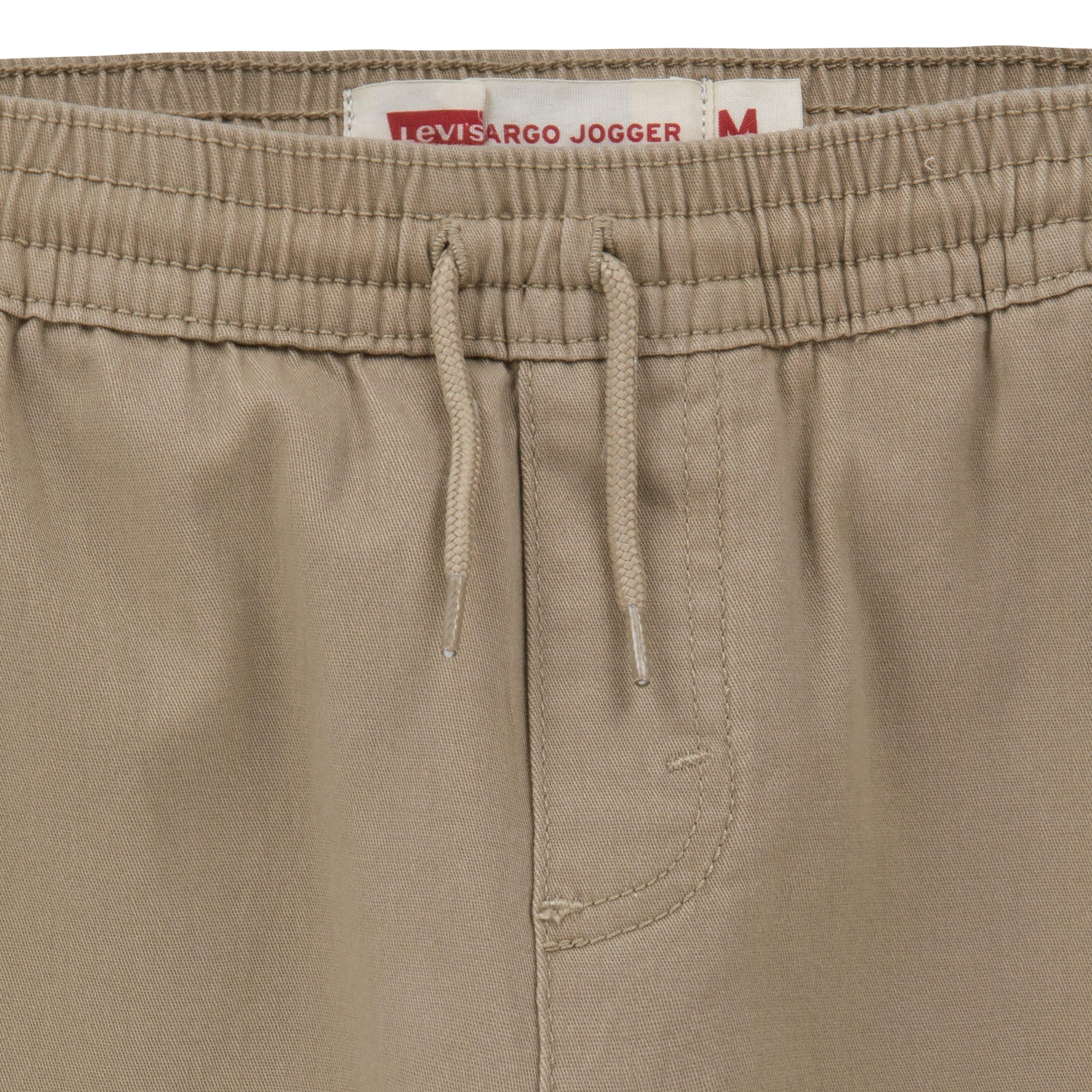 Levi's Relaxed Big Kids' Cargo Joggers - Tan - TAN Thumbnail View 4