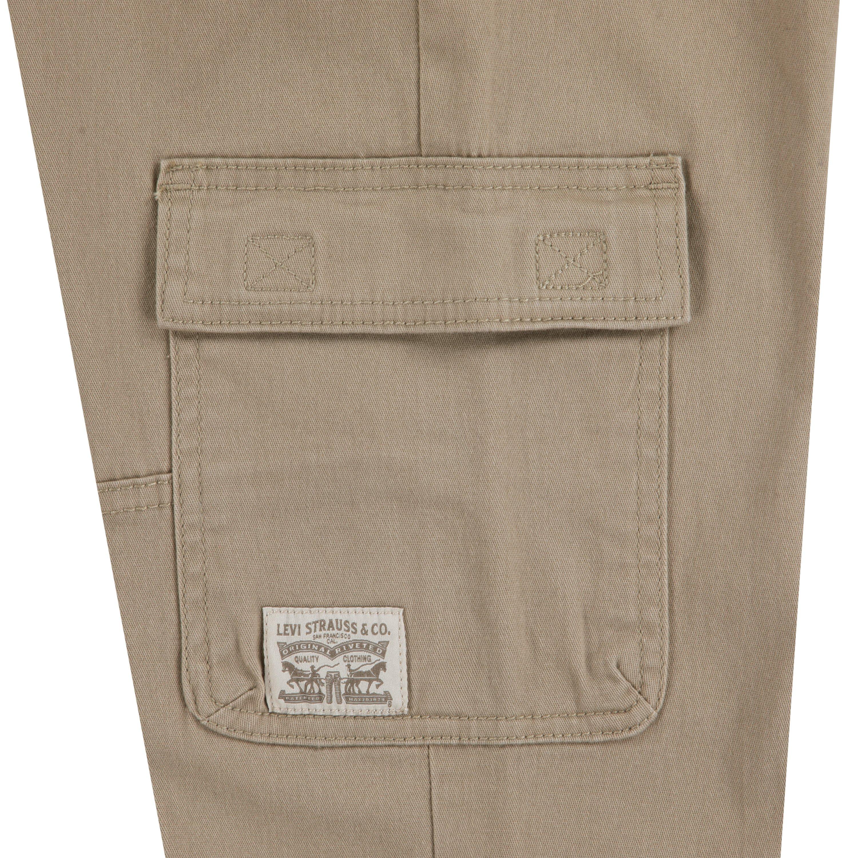 Levi's Relaxed Big Kids' Tan Cargo Joggers - TAN Thumbnail View 6