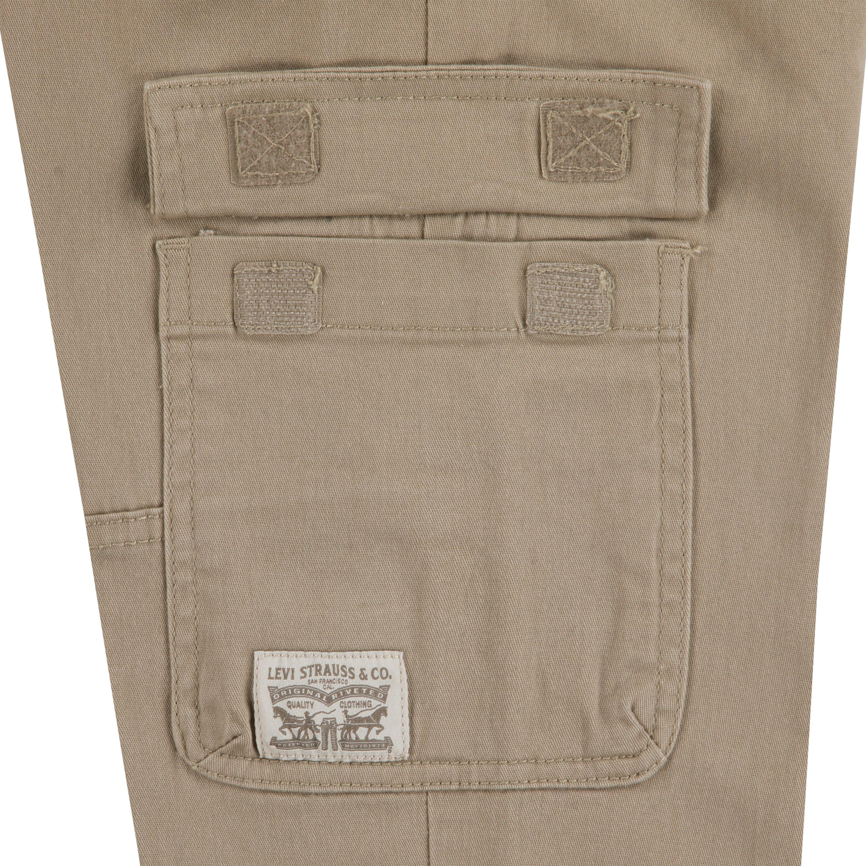Levi's Relaxed Big Kids' Cargo Joggers - Tan - TAN Thumbnail View 7