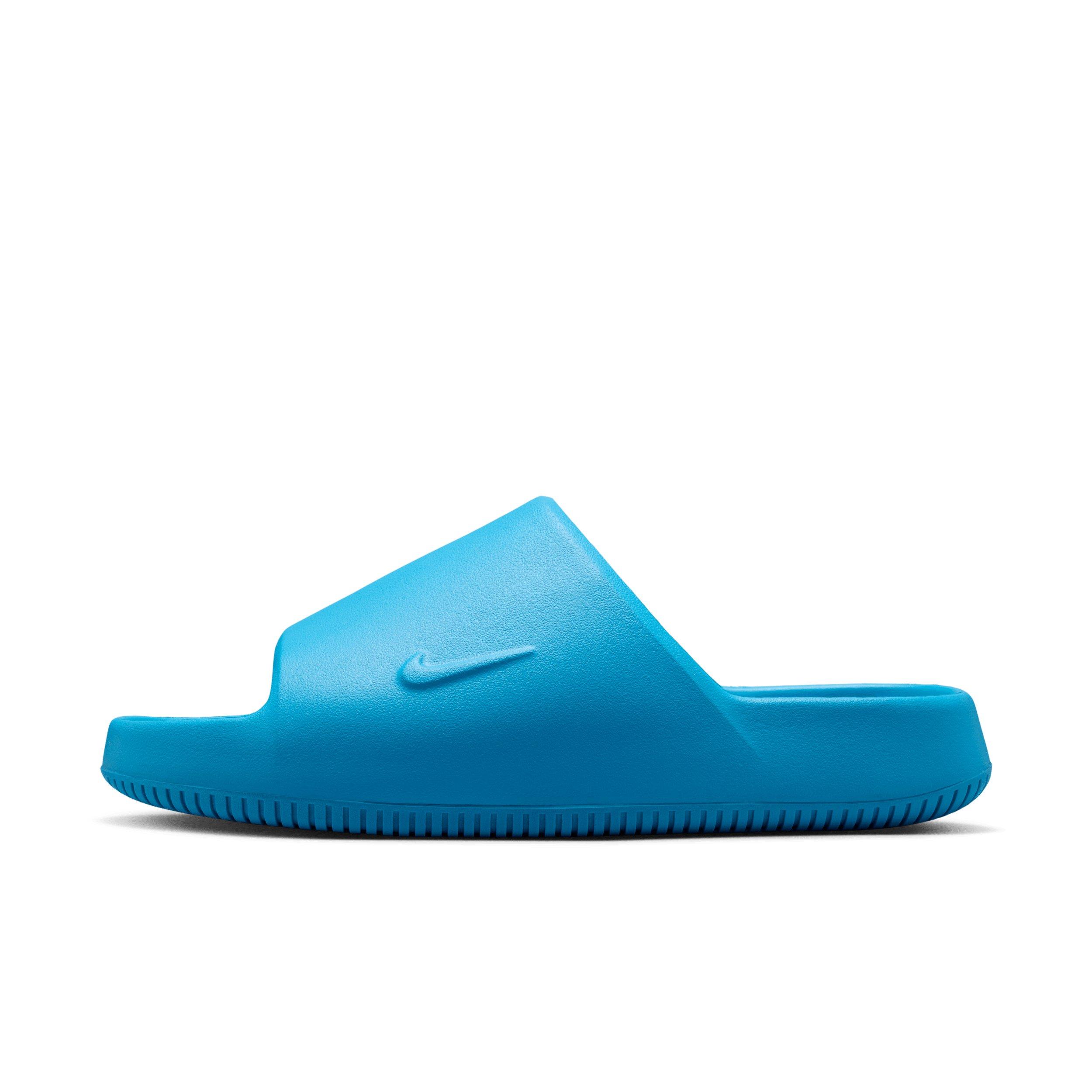 Nike Calm 2.0 "Light Current Blue/Light Current Blue" Men's Slide - LT BLUE/LT BLUE Thumbnail View 2