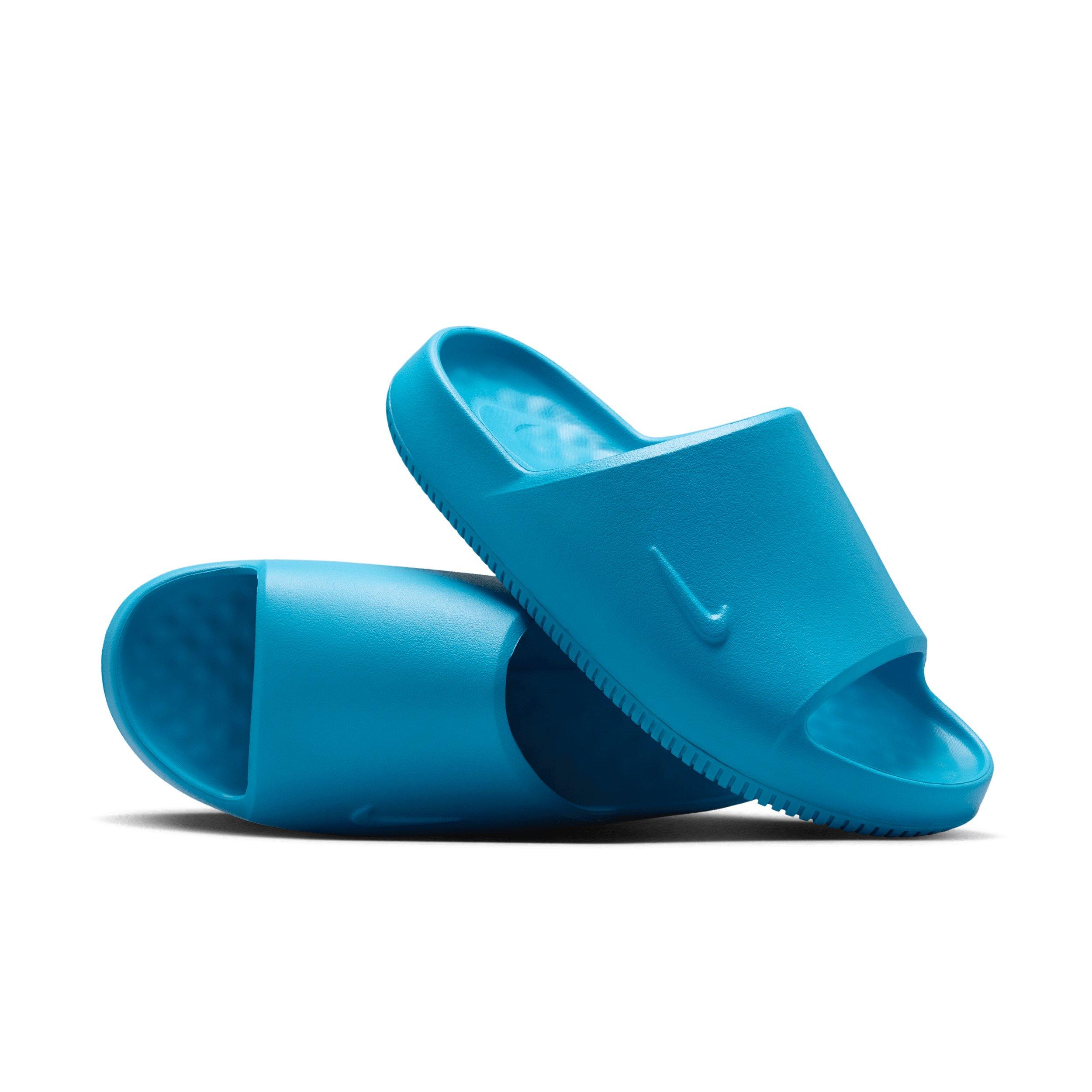 Nike Calm 2.0 "Light Current Blue/Light Current Blue" Men's Slide - LT BLUE/LT BLUE Thumbnail View 3