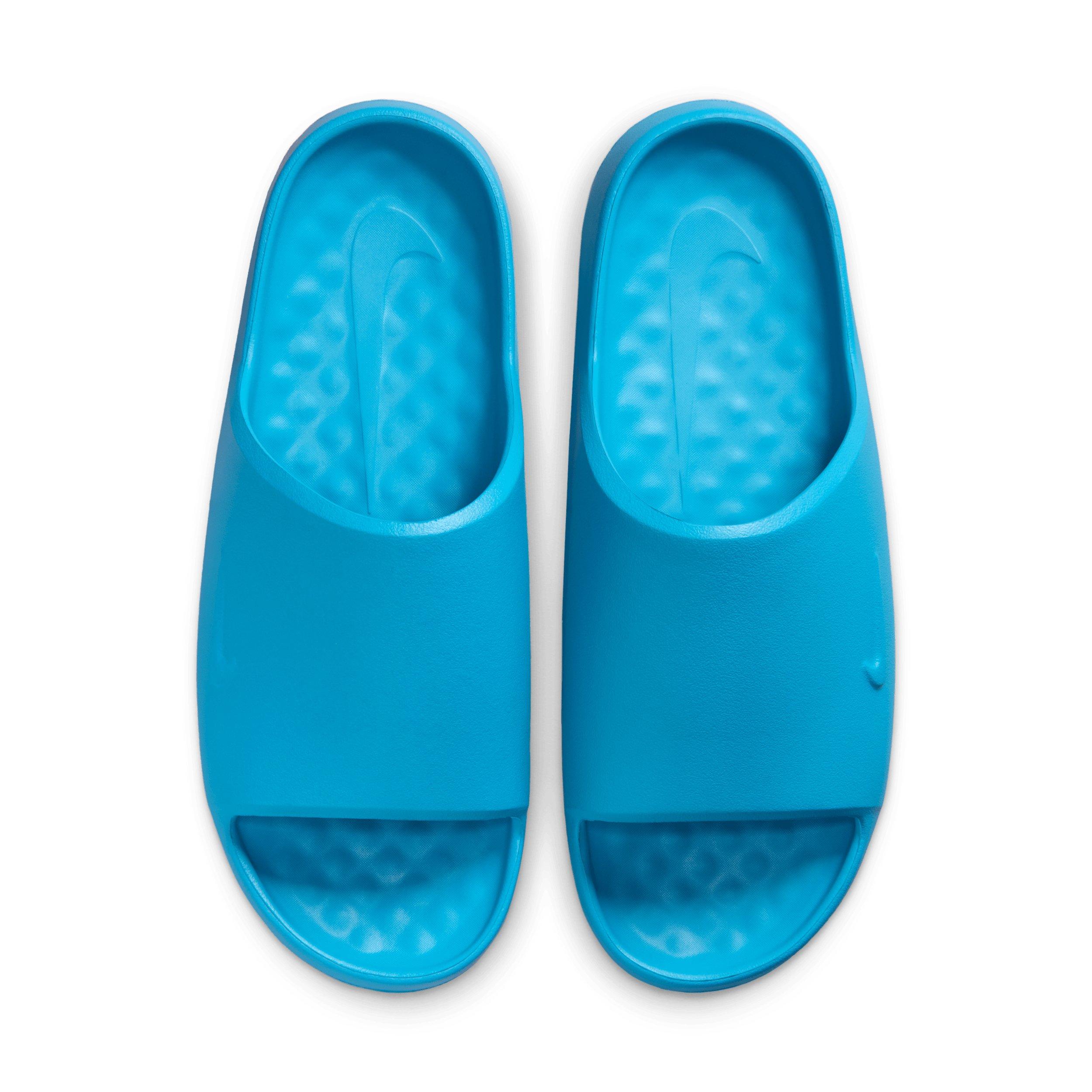 Nike Calm 2.0 "Light Current Blue/Light Current Blue" Men's Slide - LT BLUE/LT BLUE Thumbnail View 4