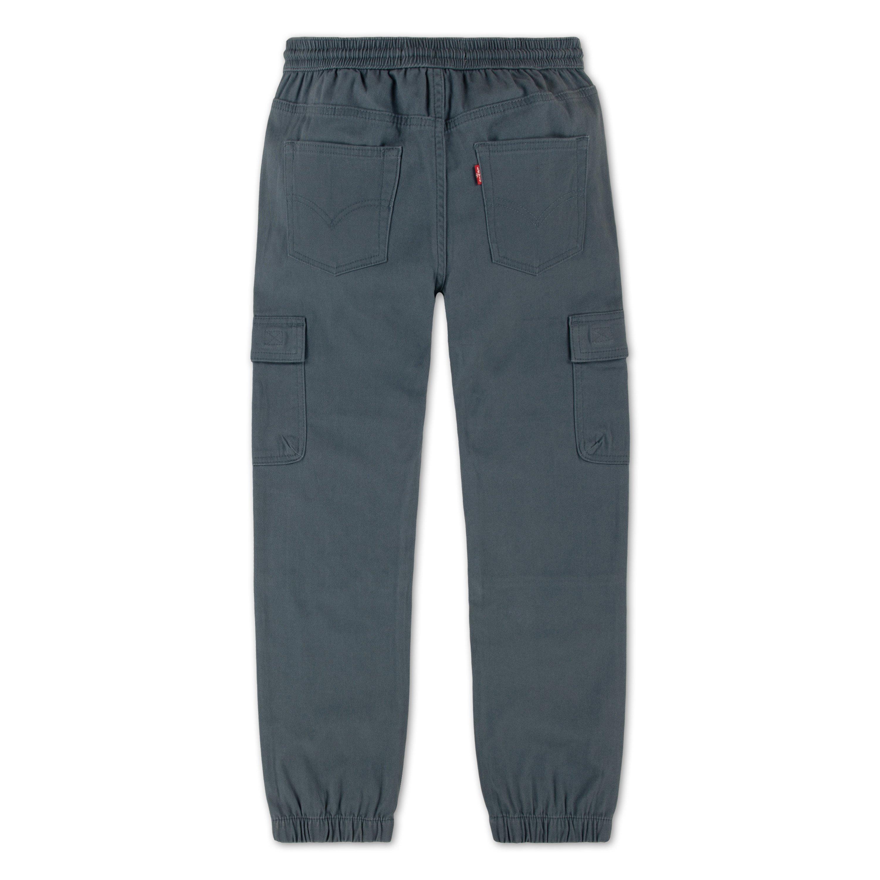 Levi's Relaxed Big Kids' Dk Grey Cargo Joggers