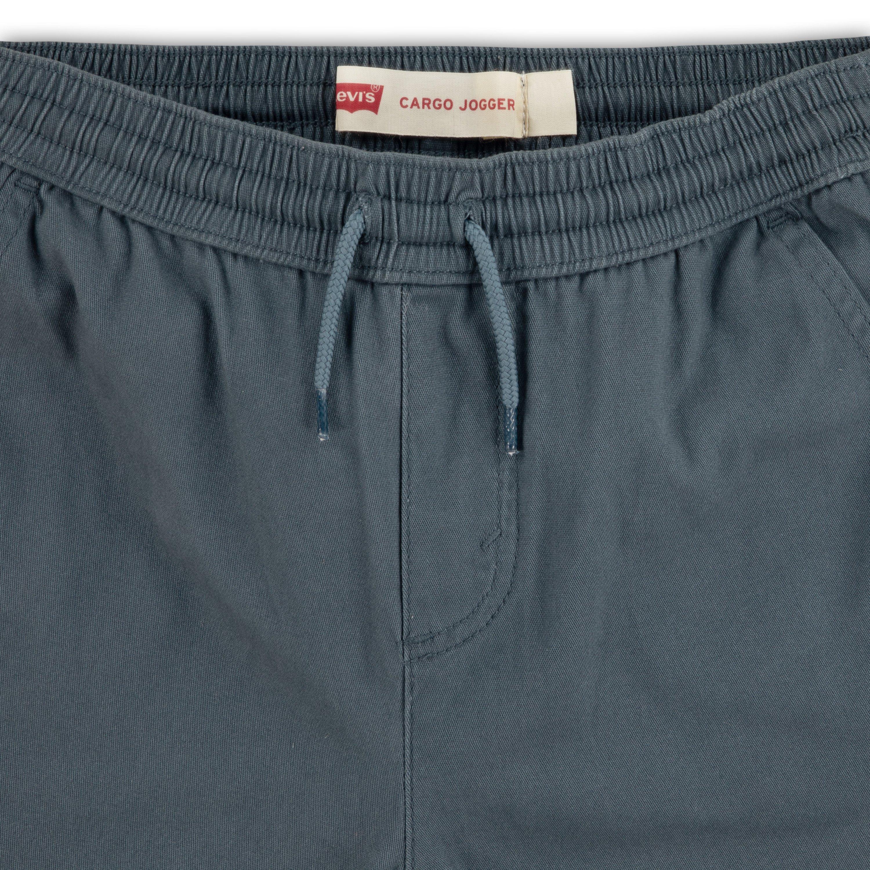 Levi's Big Kids' Relaxed Cargo Joggers - Dark Grey - DK GREY Thumbnail View 4