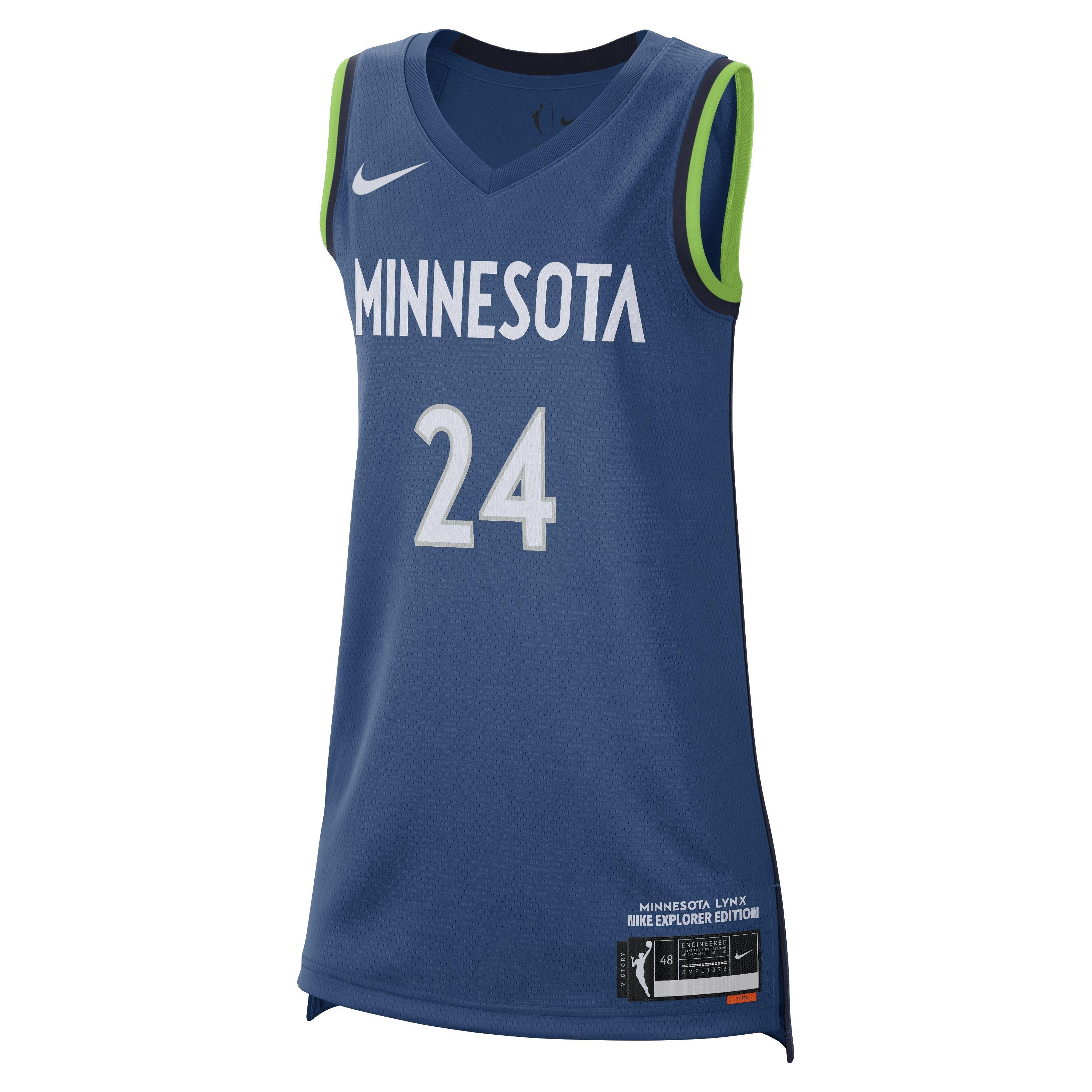 Nike Women's Sylvia Fowles Lynx Explorer Edition WNBA Victory Jersey -Blue - BLUE Thumbnail View 1