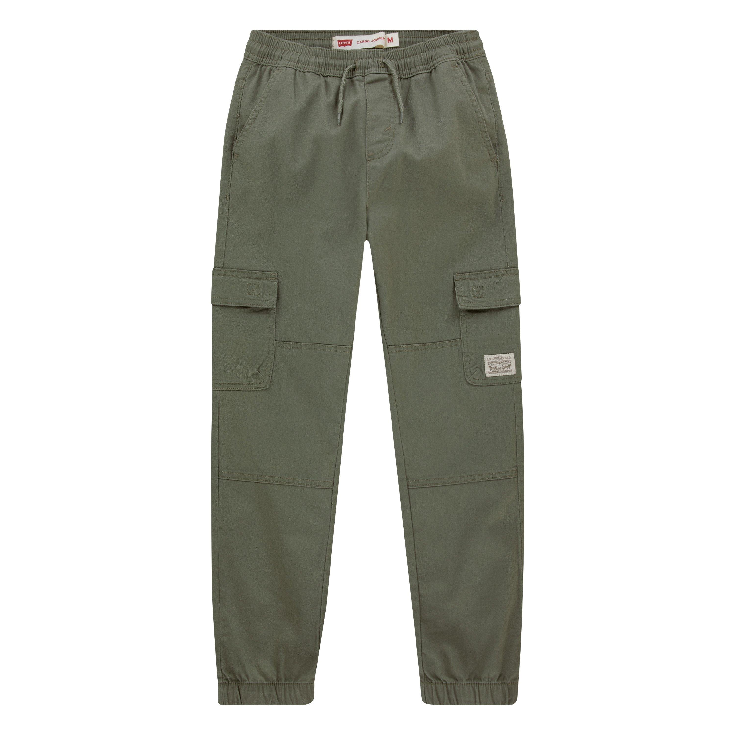 Levi's Relaxed Big Kids' Green Cargo Joggers - GREEN