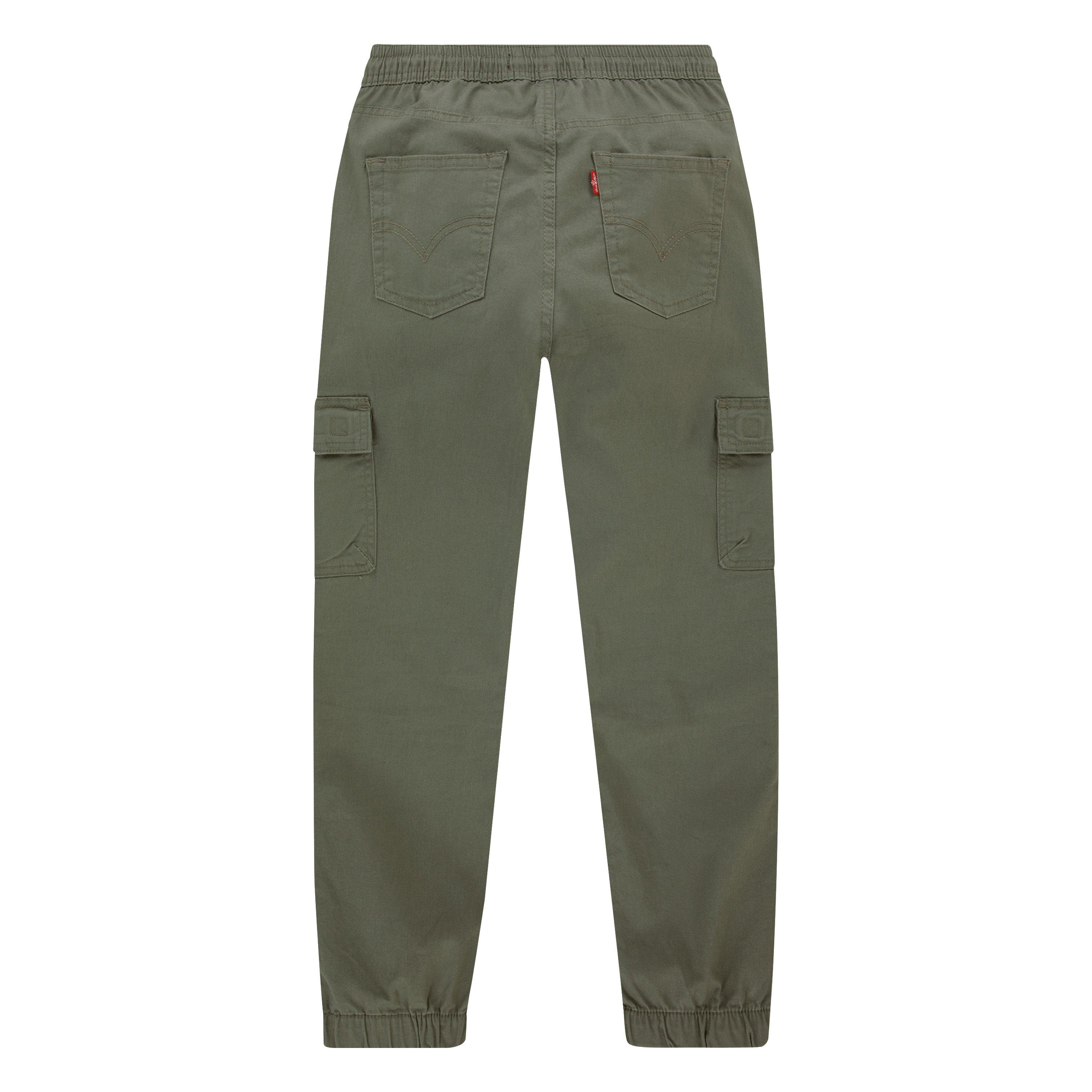 Levi's Relaxed Big Kids' Green Cargo Joggers - GREEN