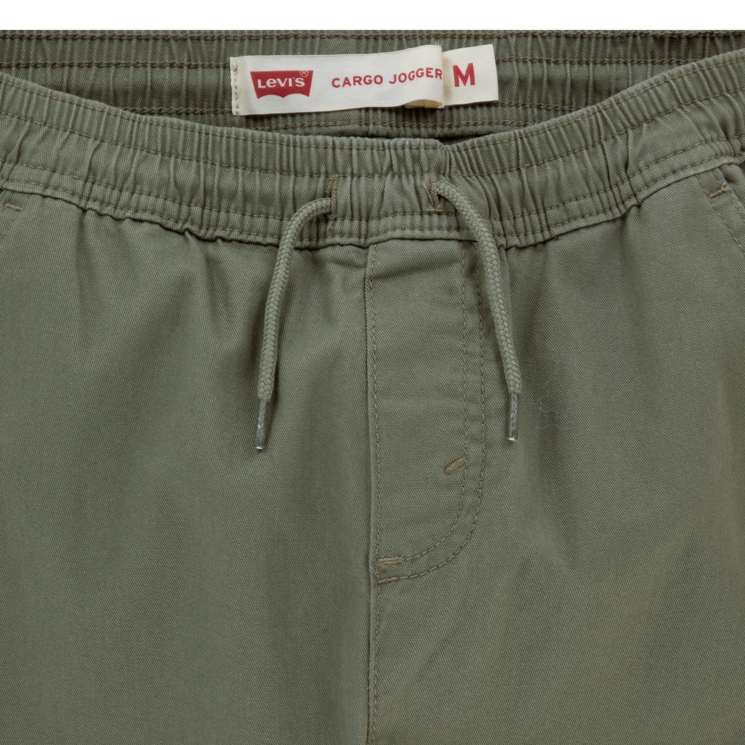 Levi's Relaxed Big Kids' Green Cargo Joggers - GREEN