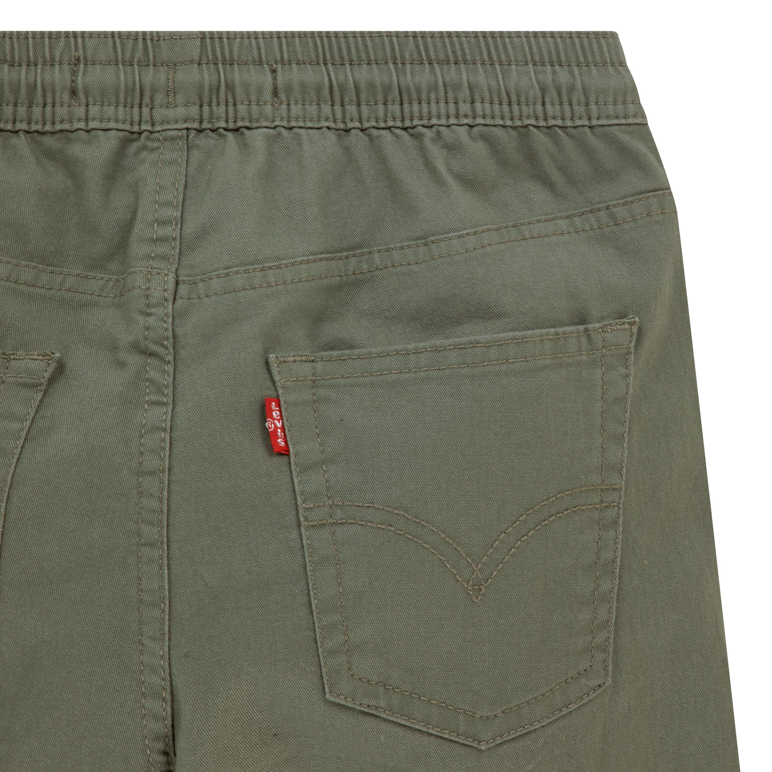 Levi's Relaxed Big Kids' Green Cargo Joggers - GREEN