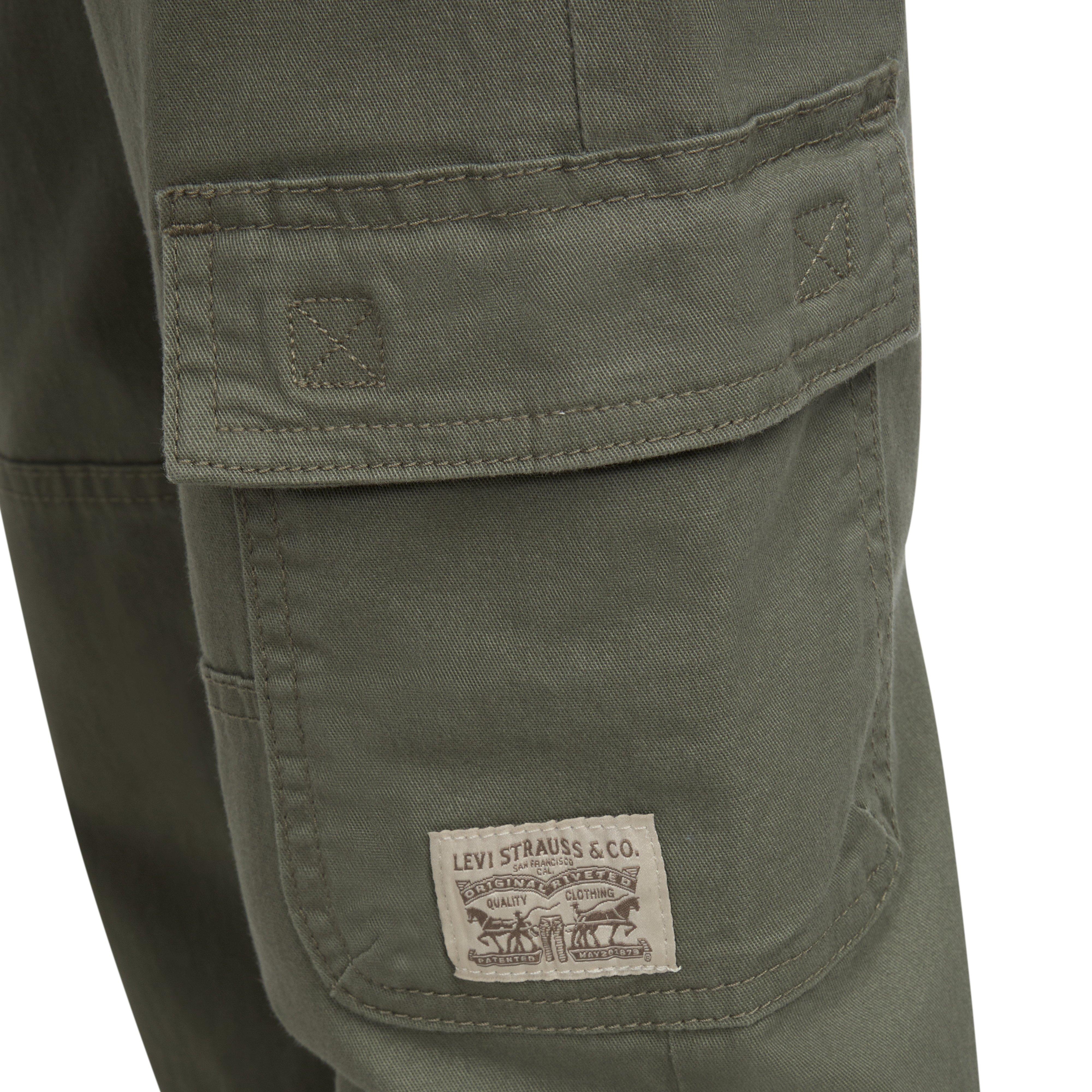 Levi's Relaxed Big Kids' Green Cargo Joggers - GREEN
