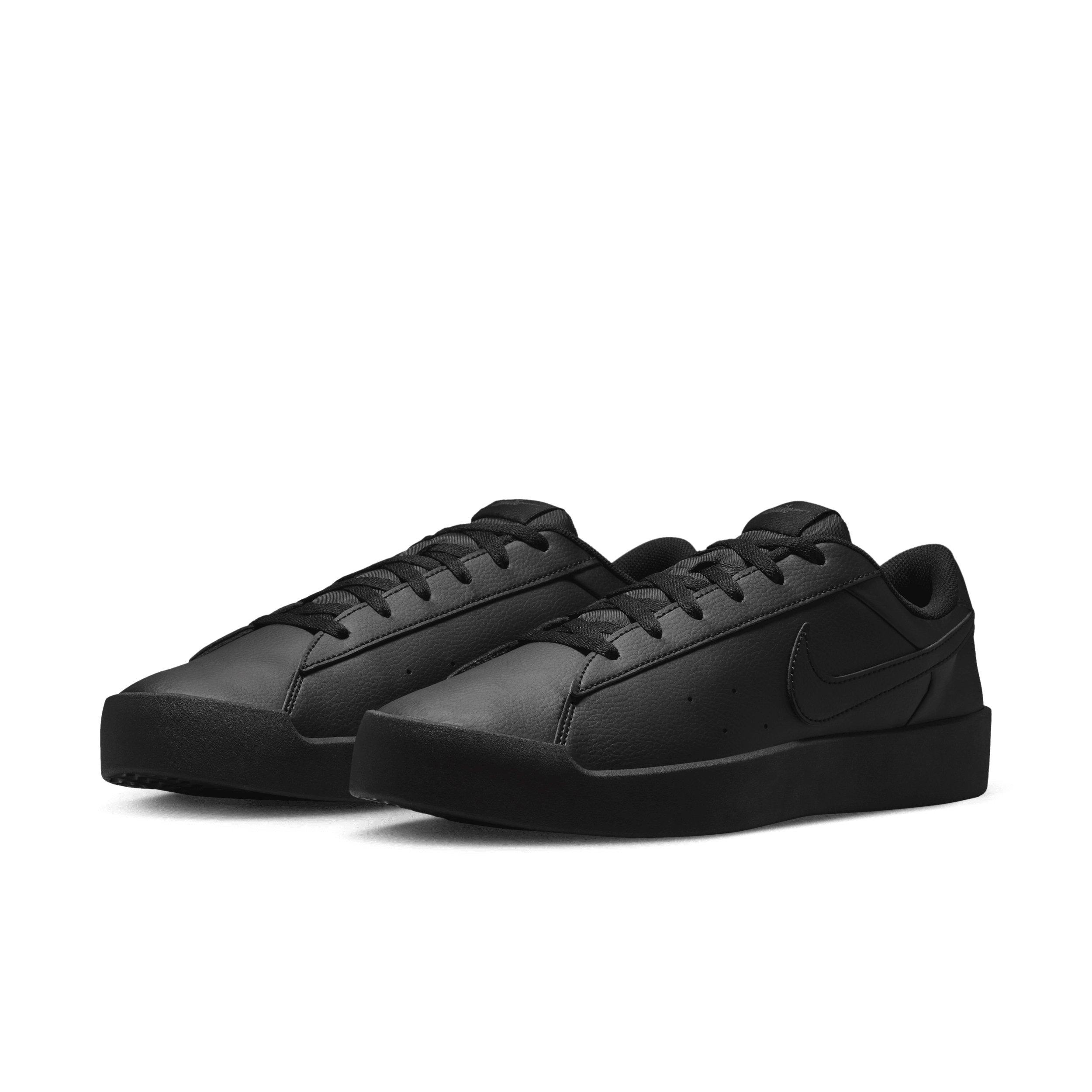 Nike Court Heritage SL "Black/Black/Anthracite/Black" Men's Shoe - BLACK/BLACK/ANTHRACITE/BLACK Thumbnail View 3