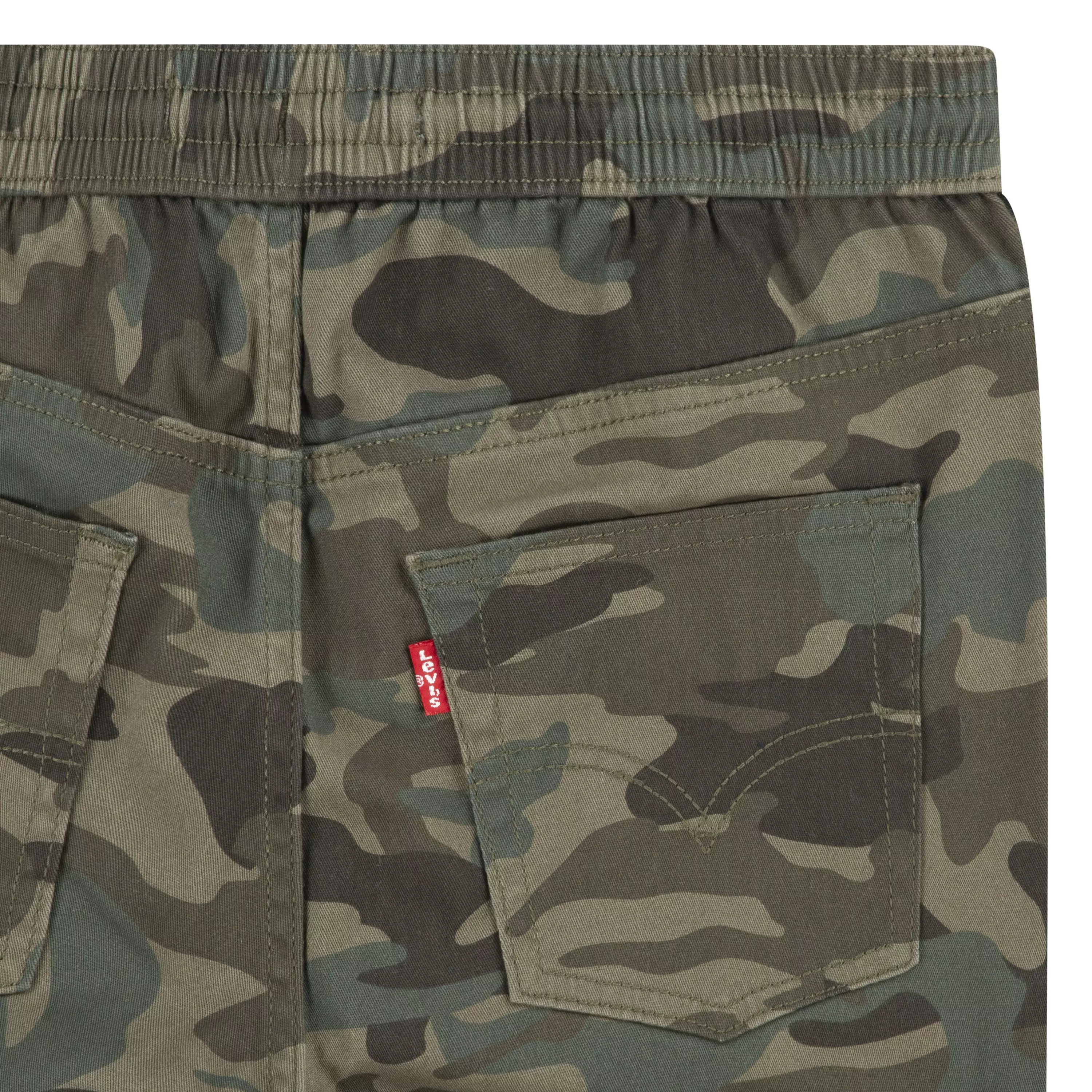 Levi's Big Kids' Relaxed Cargo Joggers - Camouflage - CAMOUFLAGE