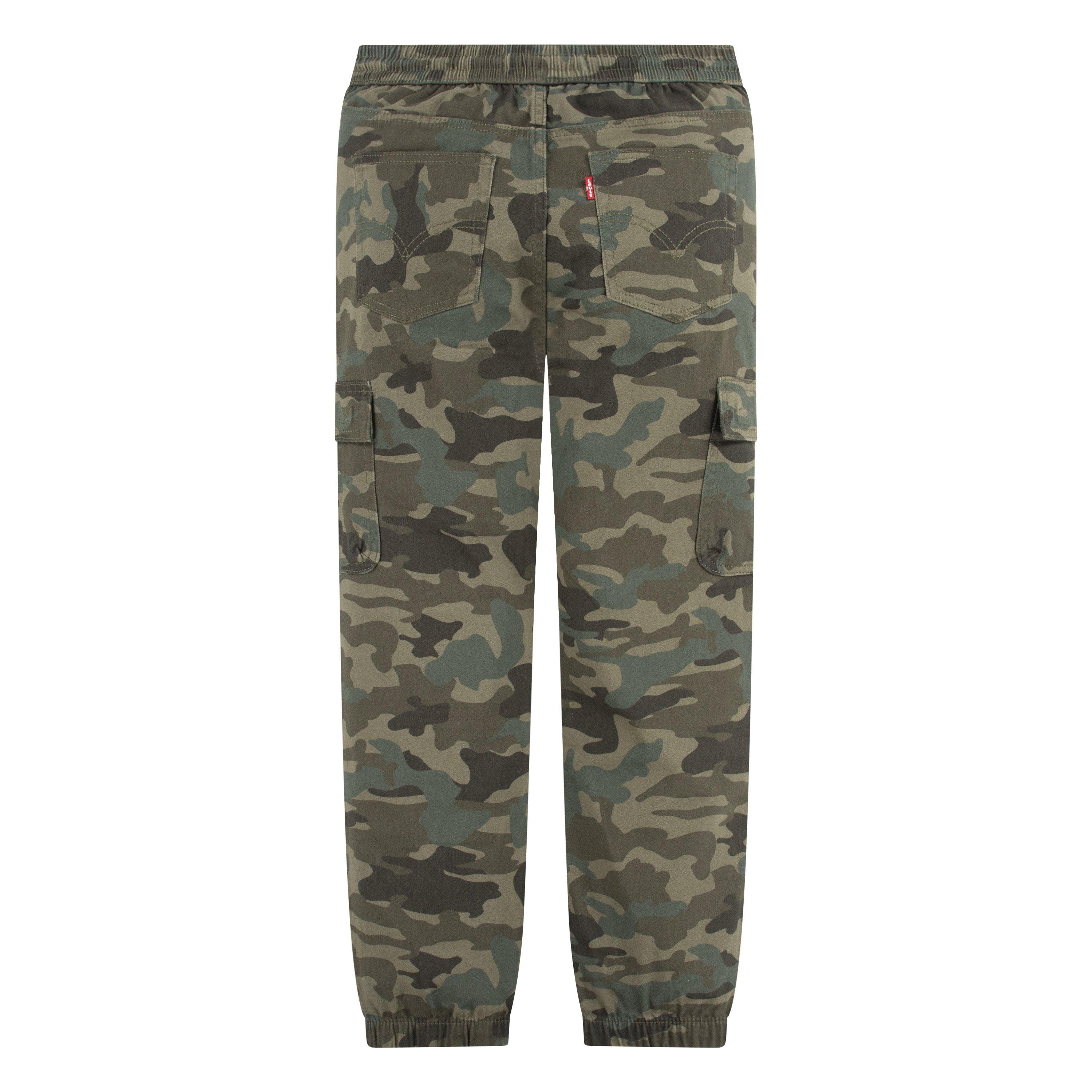Levi's Relaxed Big Kids' Camouflage Cargo Joggers - CAMOUFLAGE Thumbnail View 9