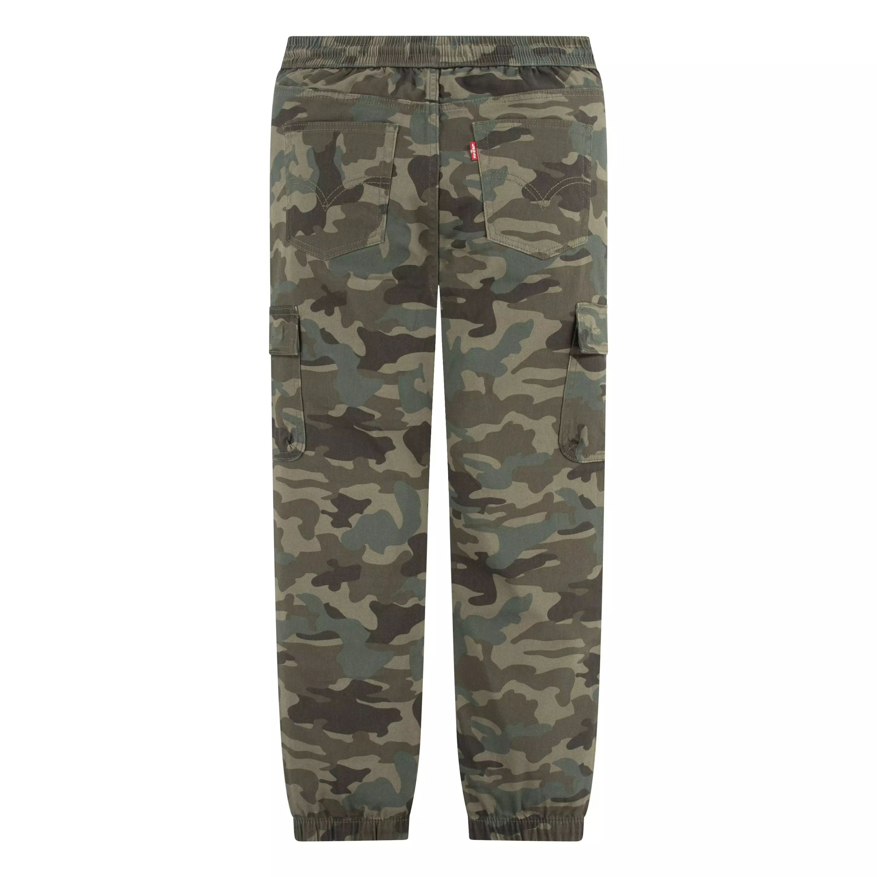 Levi's Relaxed Big Kids' Camouflage Cargo Joggers - CAMOUFLAGE