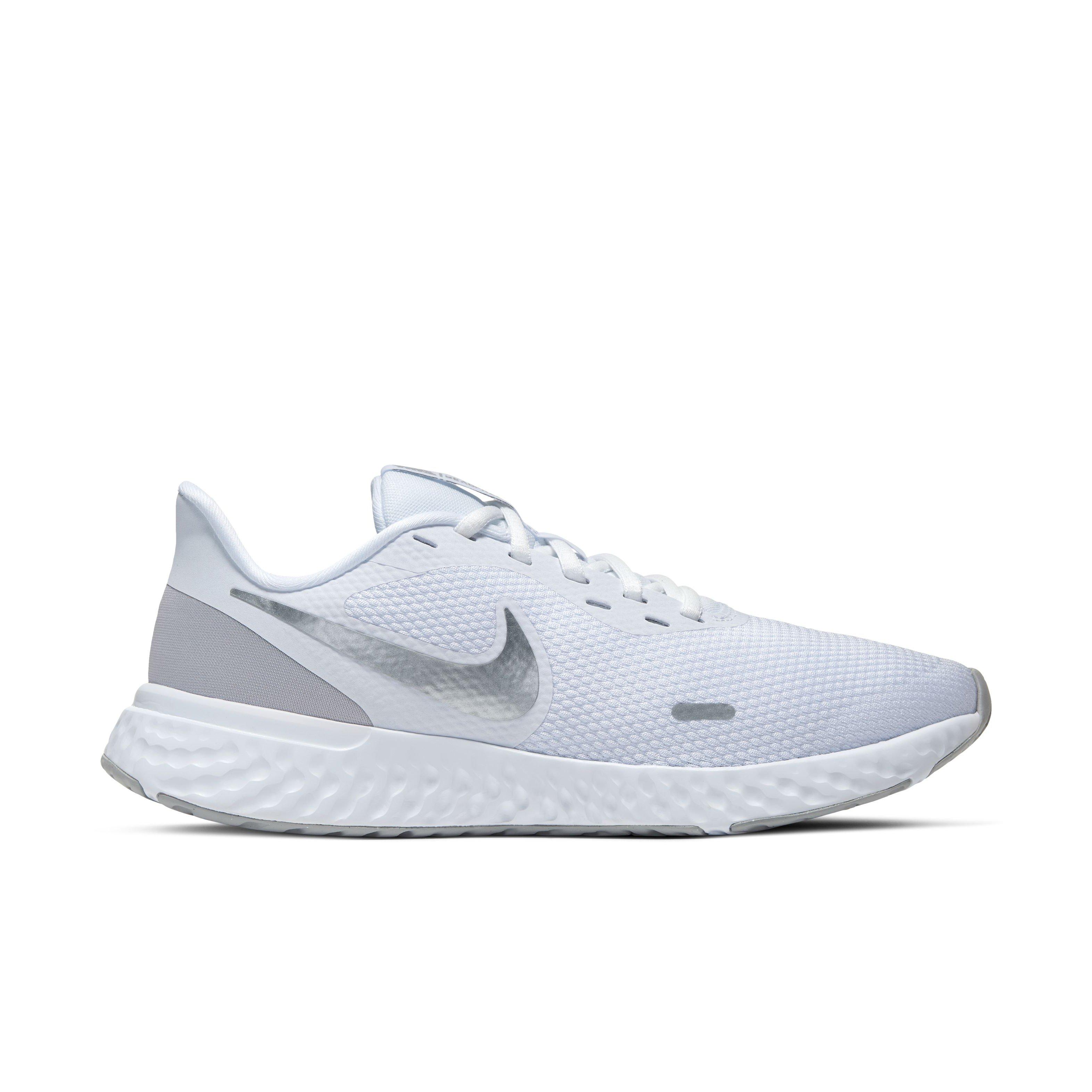 Nike Women's Revolution Running Shoe (White/Wolf Grey/Pure Platinum ...