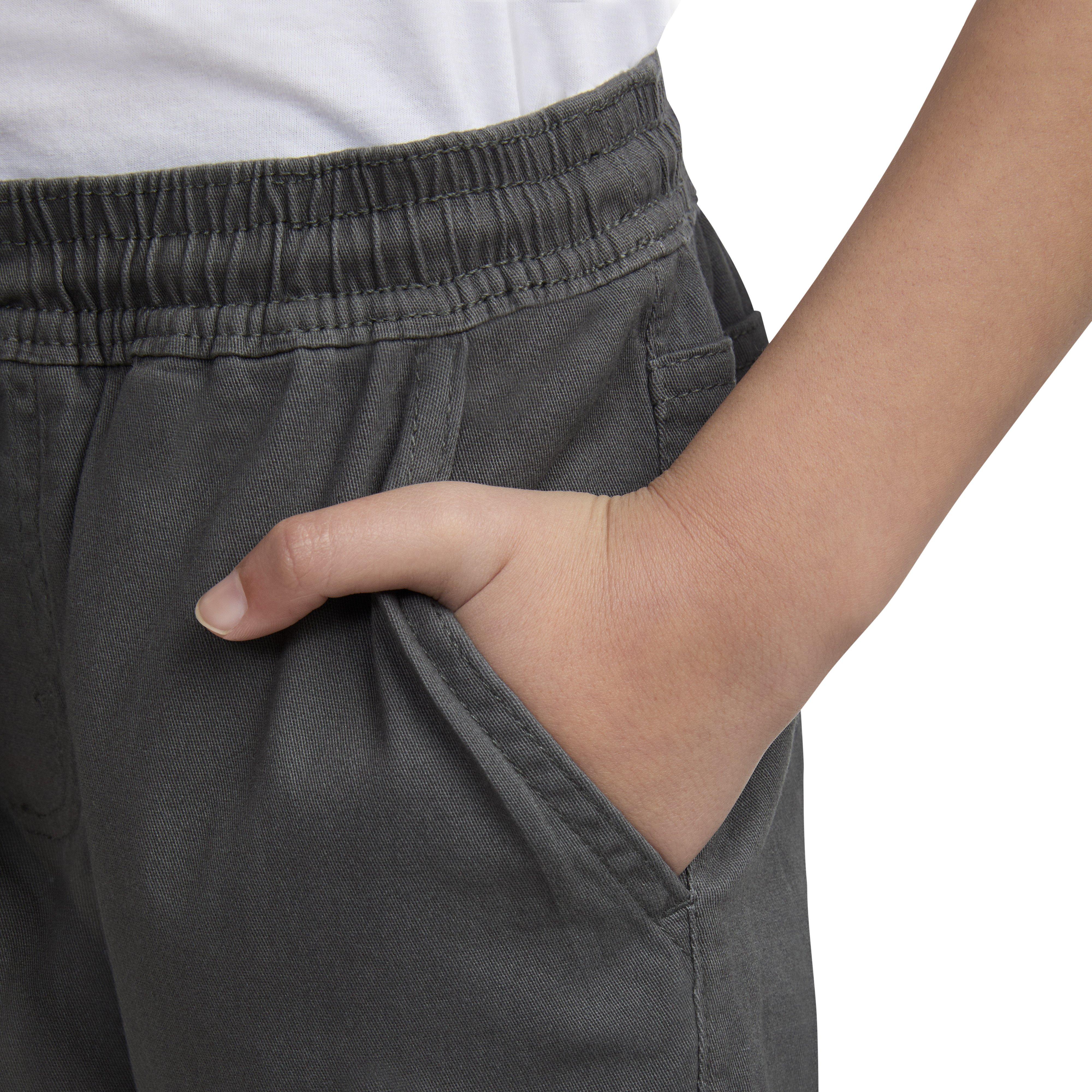 Levi's Relaxed Big Kids' Washed Grey Cargo Joggers