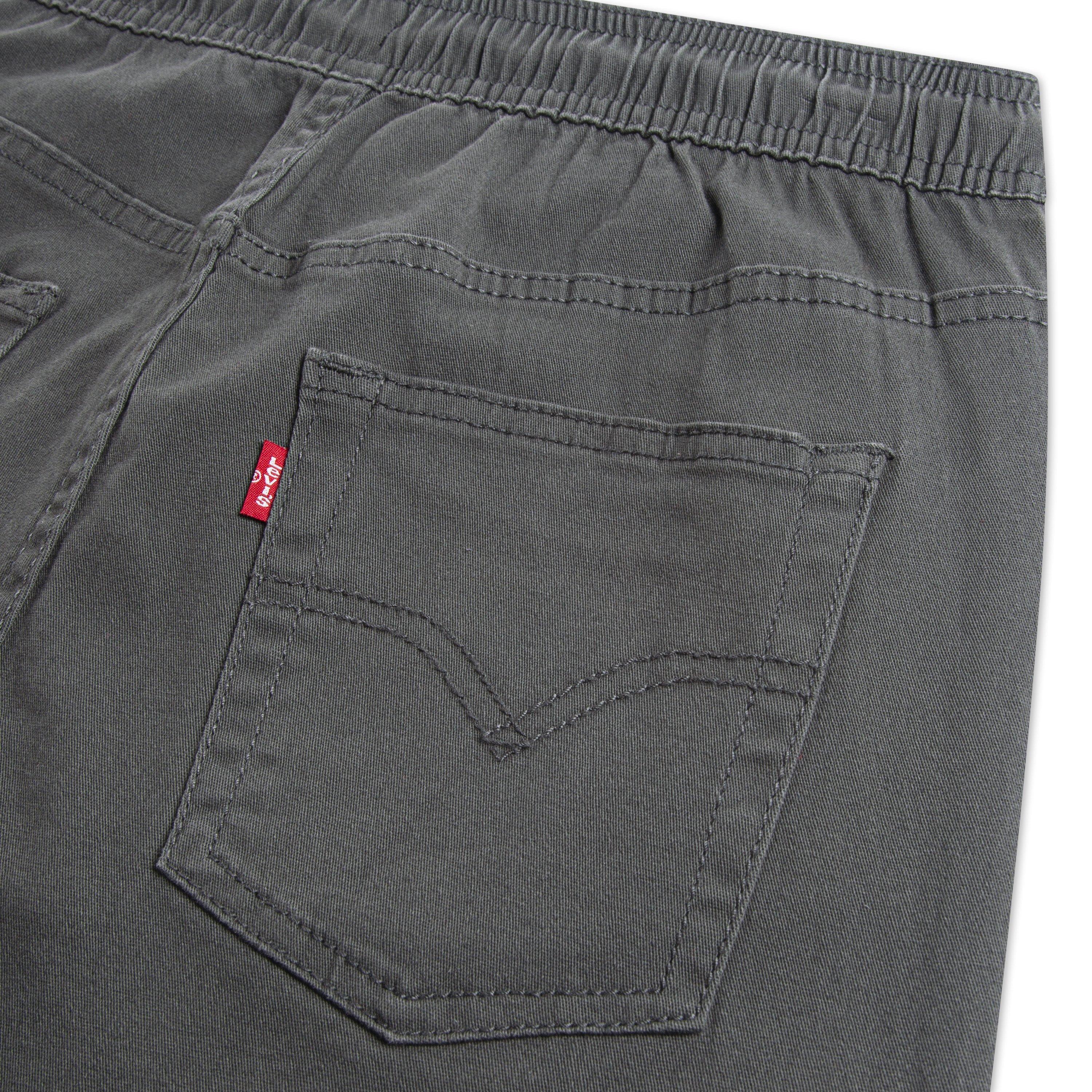 Levi's Big Kids' Relaxed Cargo Joggers - Washed Grey - GREY Thumbnail View 5