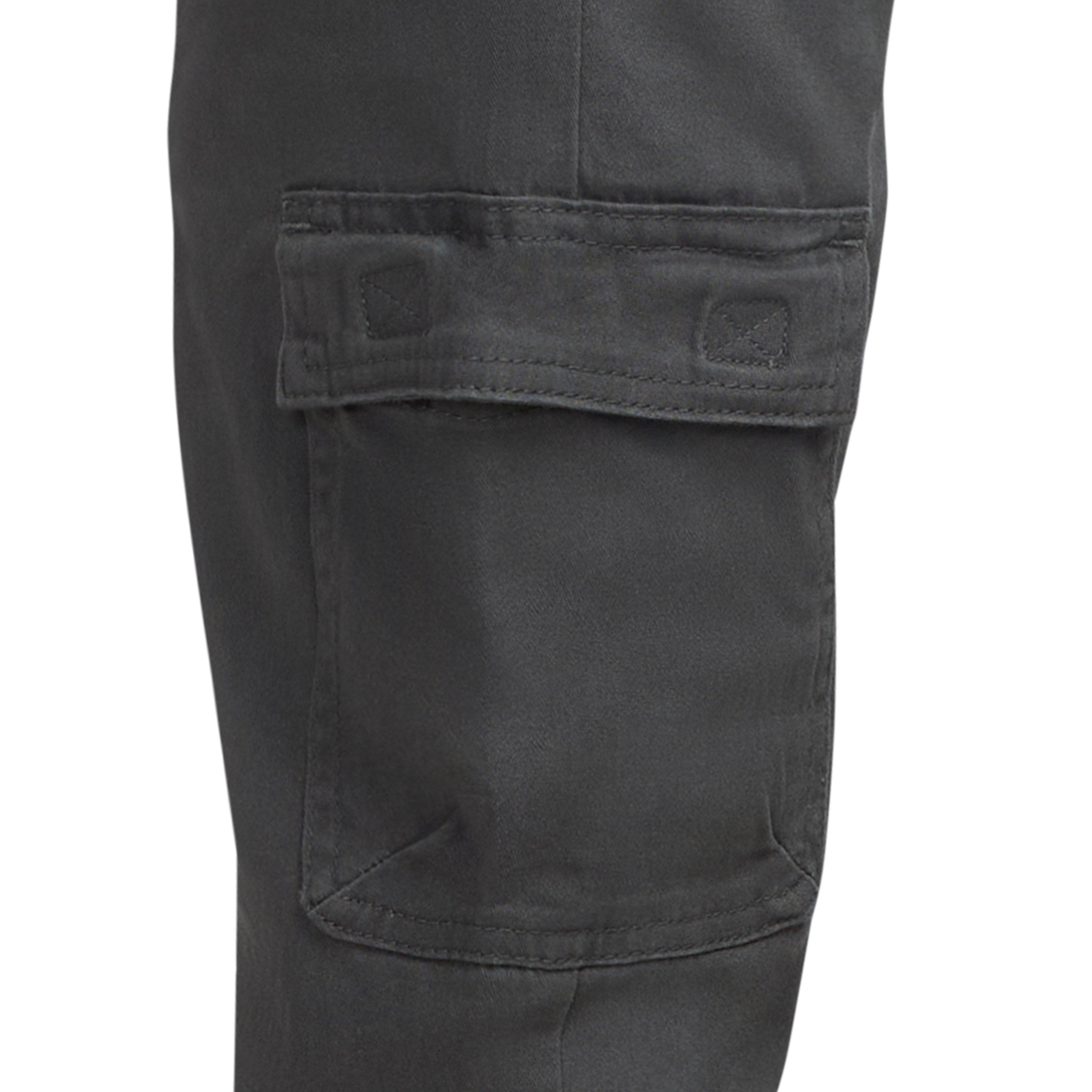 Levi's Relaxed Big Kids' Washed Grey Cargo Joggers - GREY Thumbnail View 7